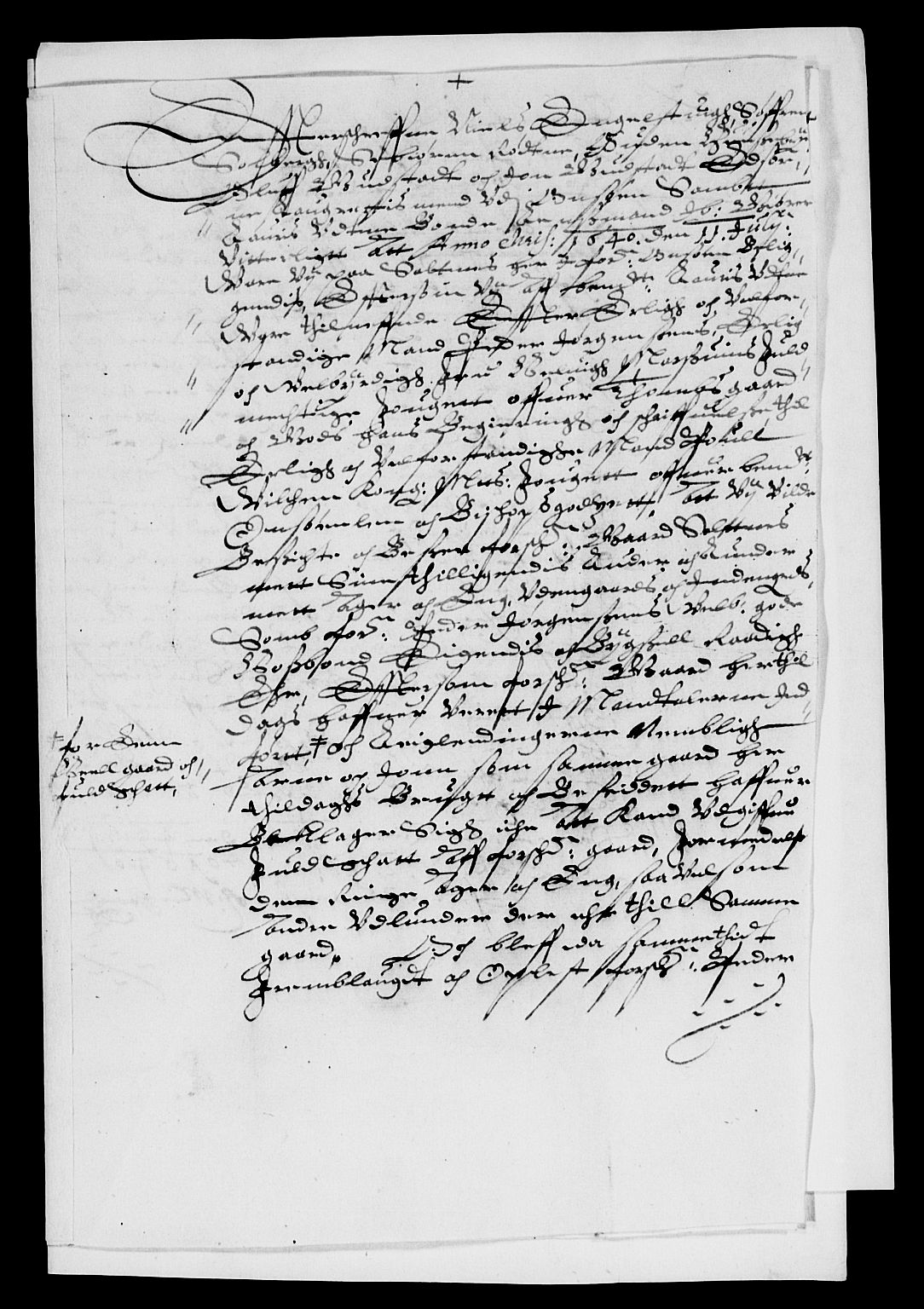 Rentekammeret inntil 1814, Reviderte regnskaper, Lensregnskaper, AV/RA-EA-5023/R/Rb/Rbe/L0002: Onsøy len, 1615-1650