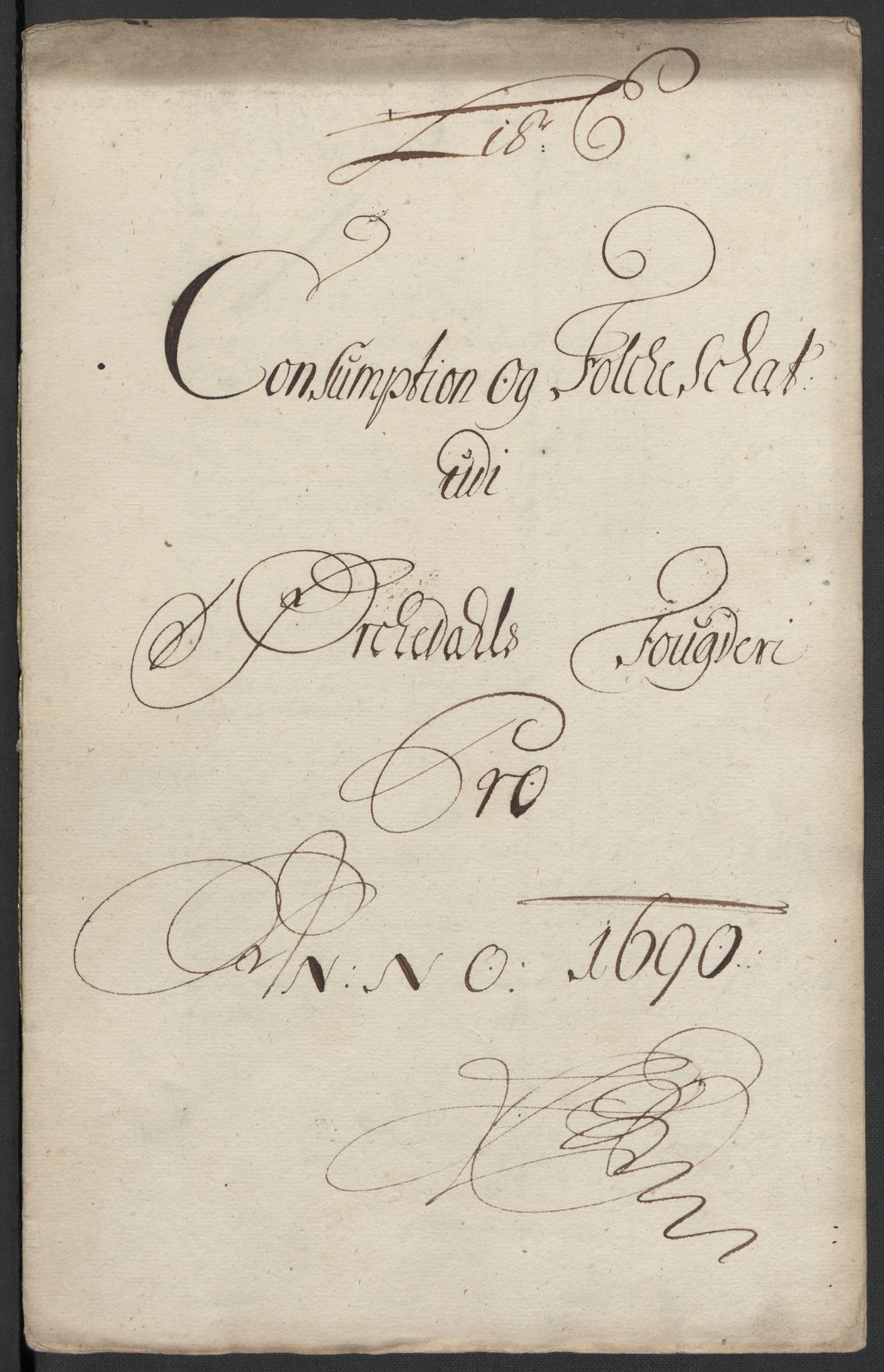 Rentekammeret inntil 1814, Reviderte regnskaper, Fogderegnskap, RA/EA-4092/R58/L3936: Fogderegnskap Orkdal, 1689-1690, p. 361