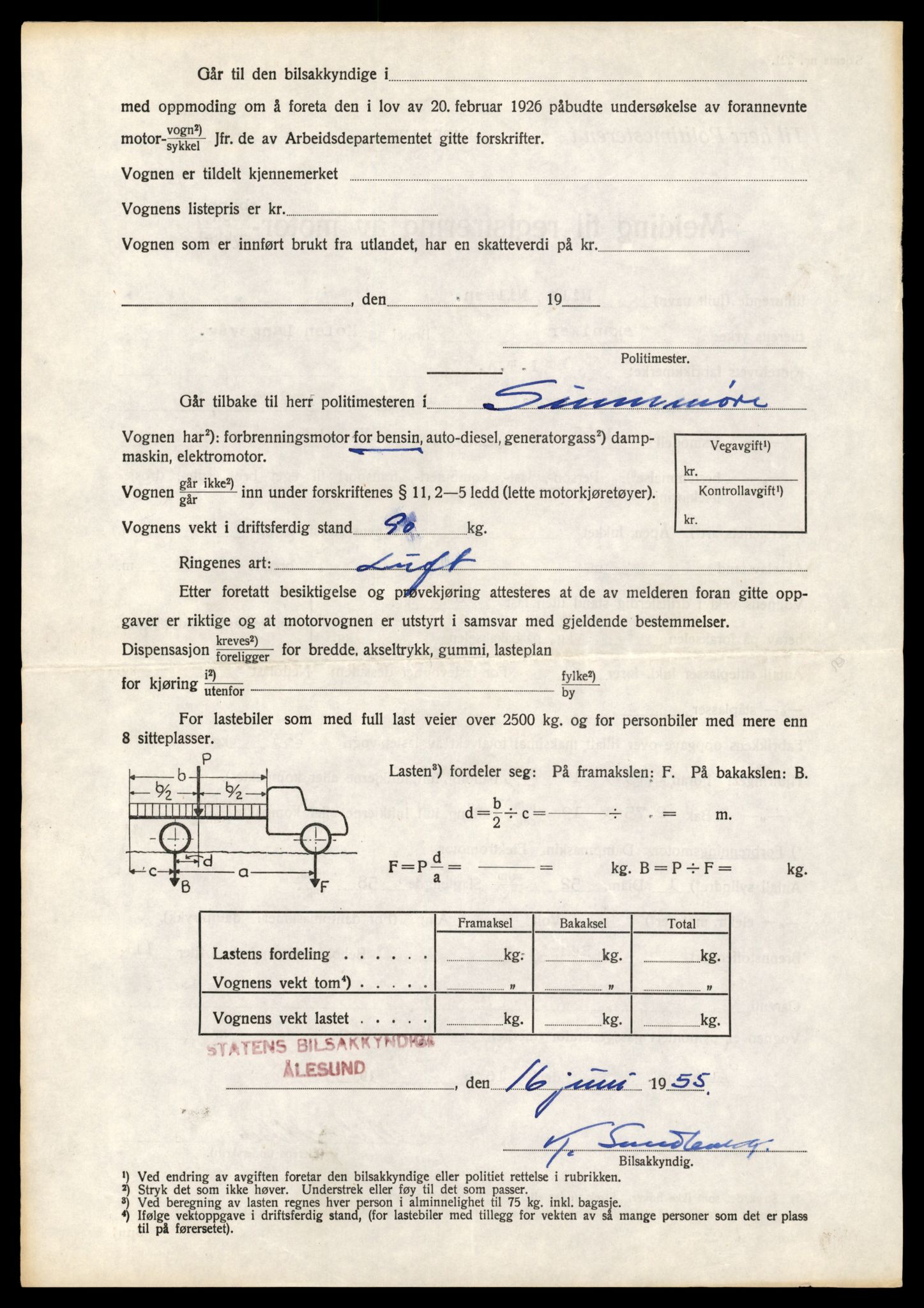 Møre og Romsdal vegkontor - Ålesund trafikkstasjon, AV/SAT-A-4099/F/Fe/L0039: Registreringskort for kjøretøy T 13361 - T 13530, 1927-1998, p. 264