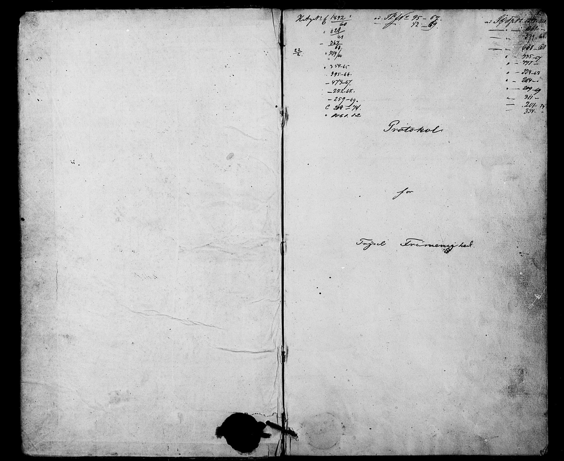 Misjonsforbundet, SAH/DIS-008/01/L0001: Dissenter register no. 1, 1858-1881