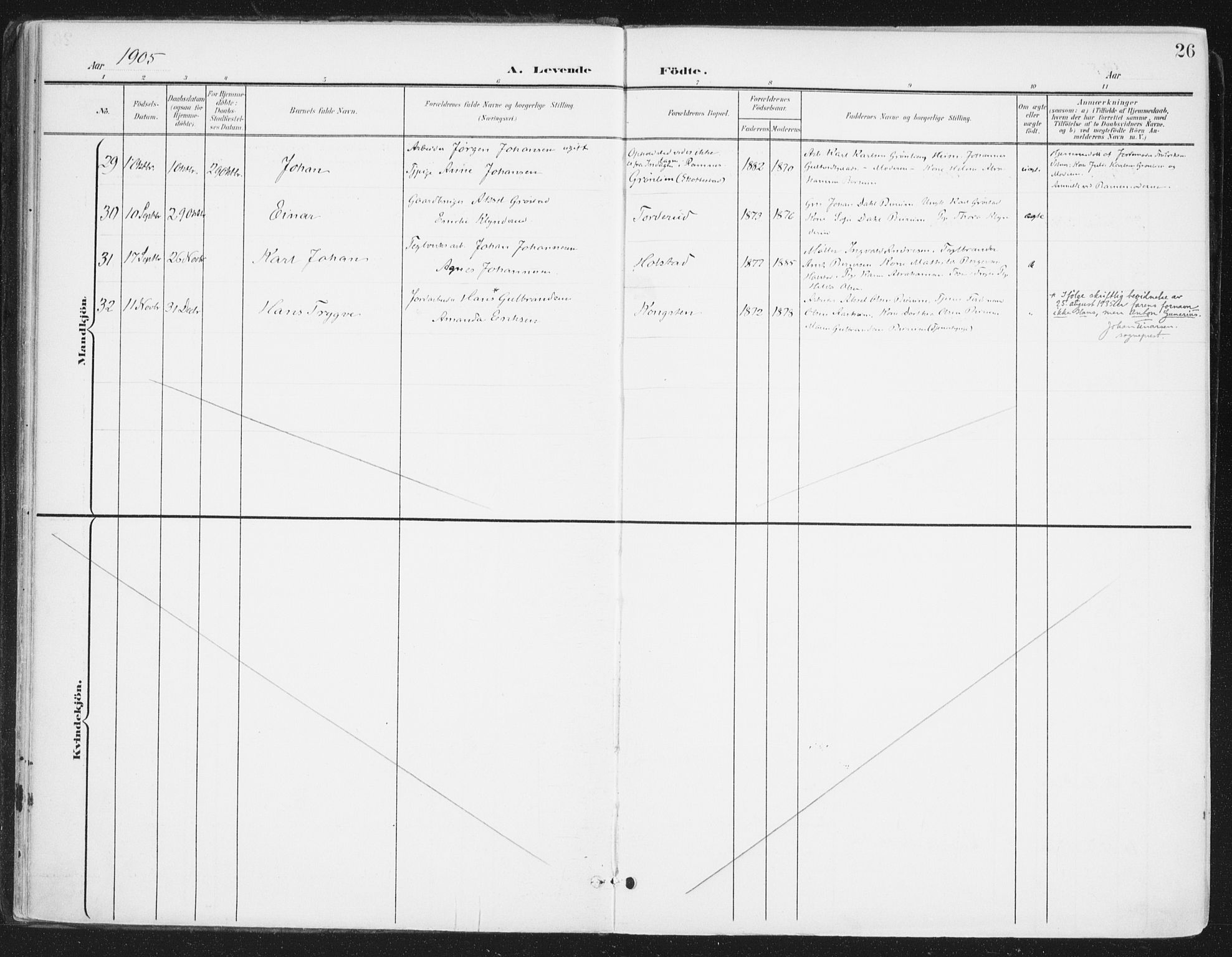 Ås prestekontor Kirkebøker, AV/SAO-A-10894/F/Fa/L0010: Parish register (official) no. I 10, 1900-1918, p. 26