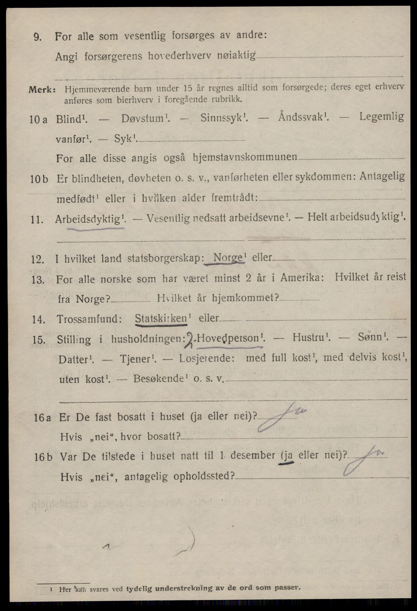 SAT, 1920 census for Kristiansund, 1920, p. 28642