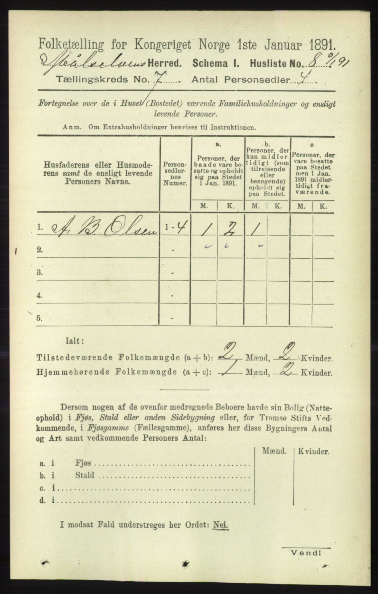 RA, 1891 census for 1924 Målselv, 1891, p. 2180