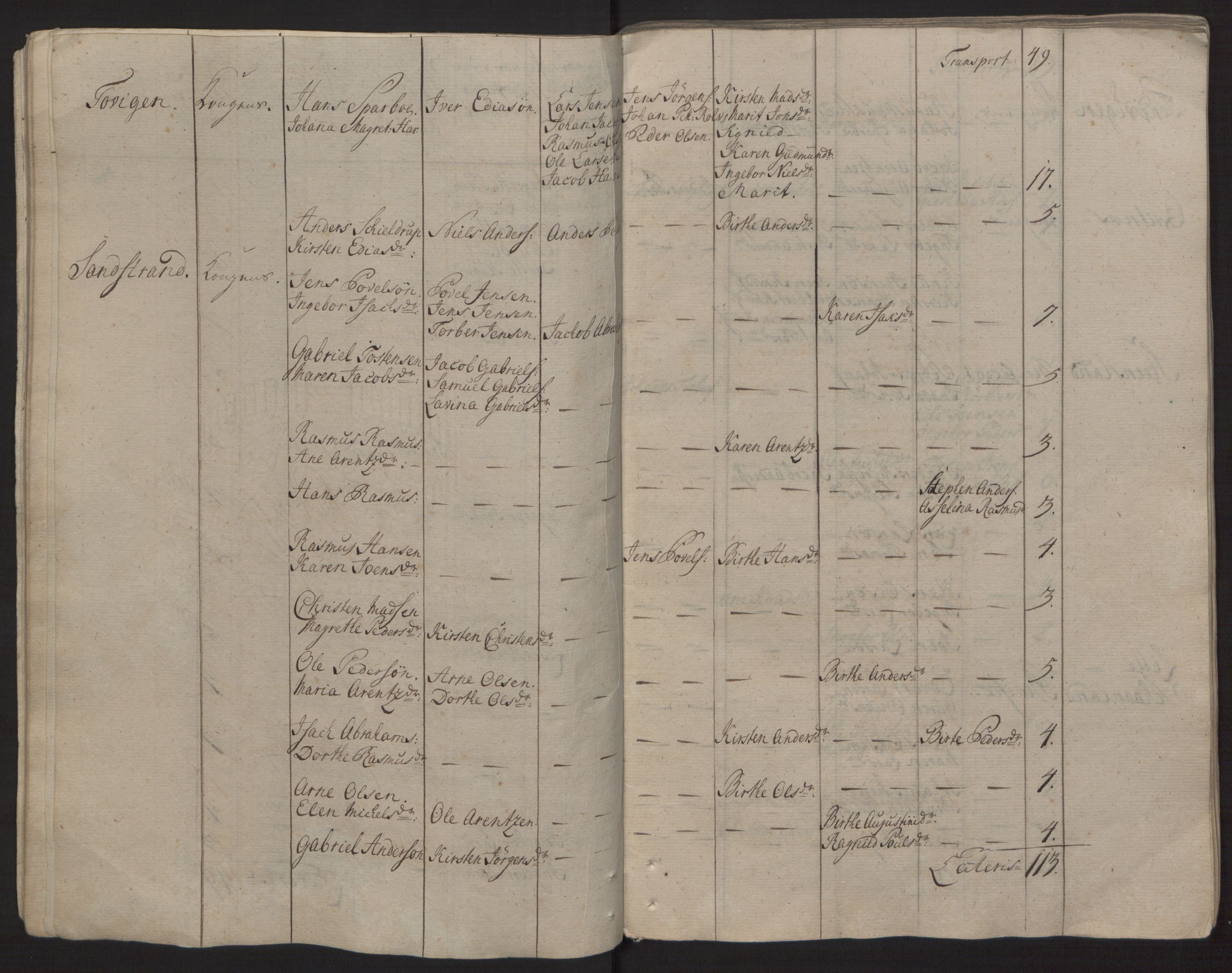 Rentekammeret inntil 1814, Reviderte regnskaper, Fogderegnskap, AV/RA-EA-4092/R68/L4845: Ekstraskatten Senja og Troms, 1762-1765, p. 40