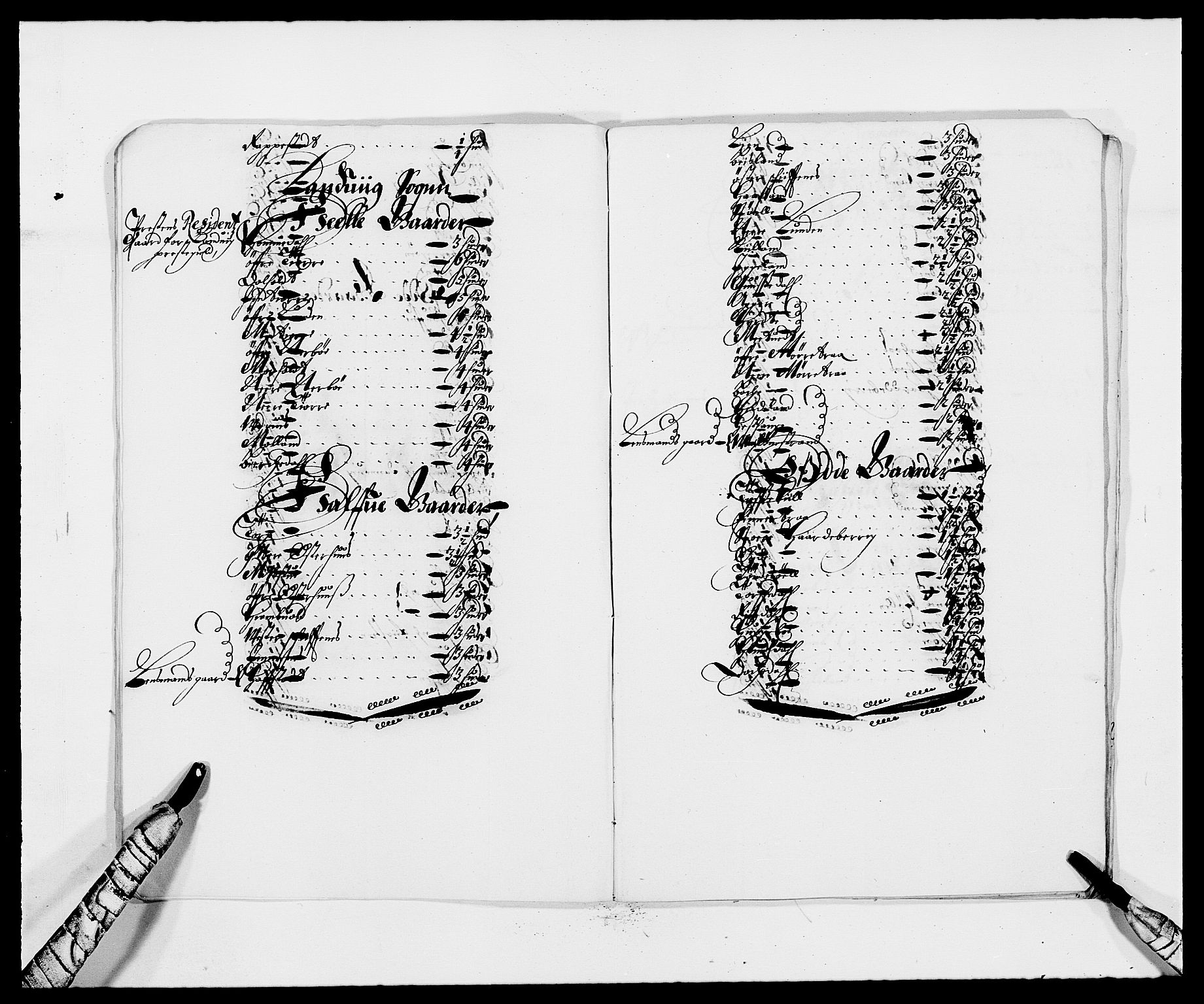 Rentekammeret inntil 1814, Reviderte regnskaper, Fogderegnskap, AV/RA-EA-4092/R39/L2300: Fogderegnskap Nedenes, 1672-1674, p. 405