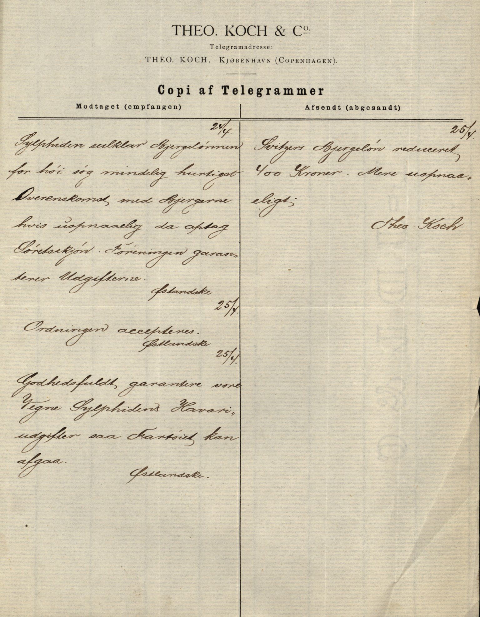 Pa 63 - Østlandske skibsassuranceforening, VEMU/A-1079/G/Ga/L0021/0002: Havaridokumenter / Isbaaden, Ragna, Sylphiden, Nyassa, 1887, p. 84