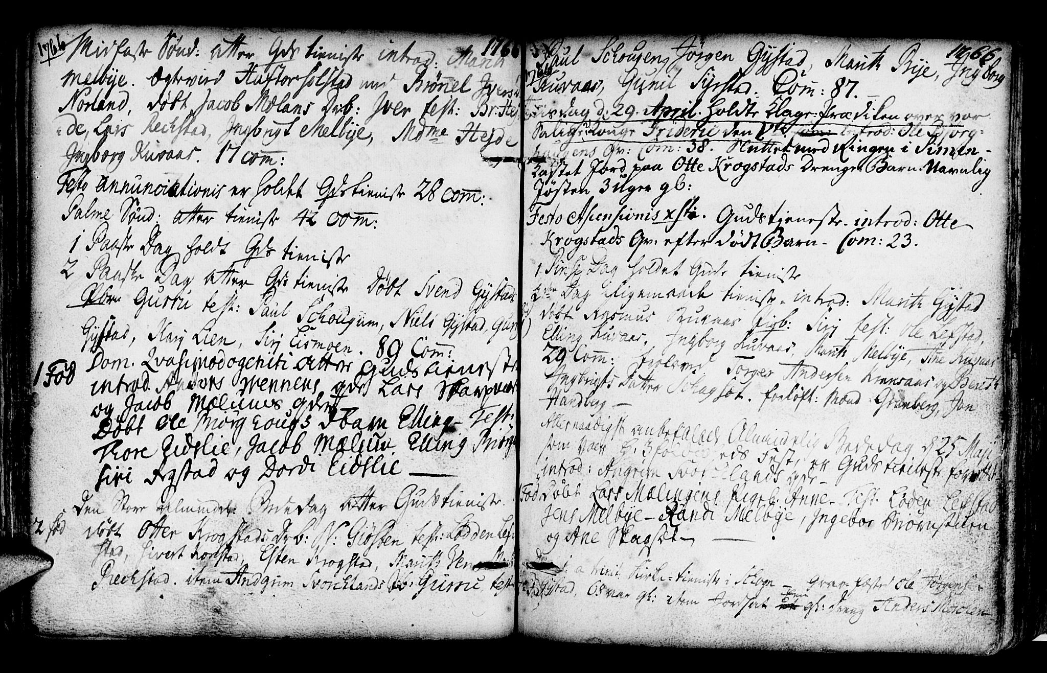 Ministerialprotokoller, klokkerbøker og fødselsregistre - Sør-Trøndelag, SAT/A-1456/667/L0793: Parish register (official) no. 667A01, 1742-1790