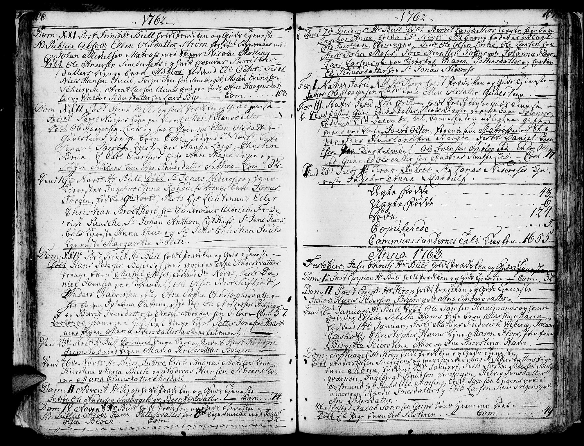 Ministerialprotokoller, klokkerbøker og fødselsregistre - Møre og Romsdal, SAT/A-1454/572/L0840: Parish register (official) no. 572A03, 1754-1784, p. 106-107