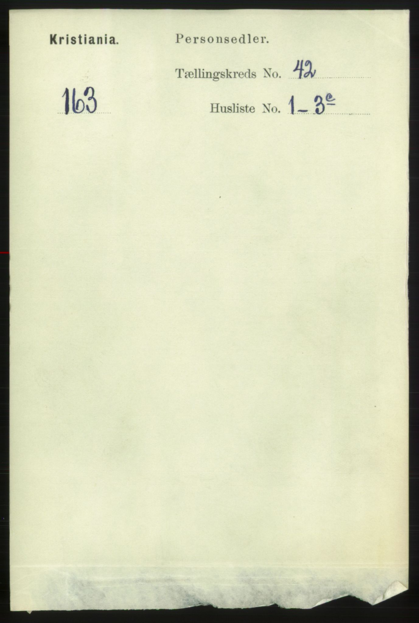 RA, 1891 census for 0301 Kristiania, 1891, p. 24712