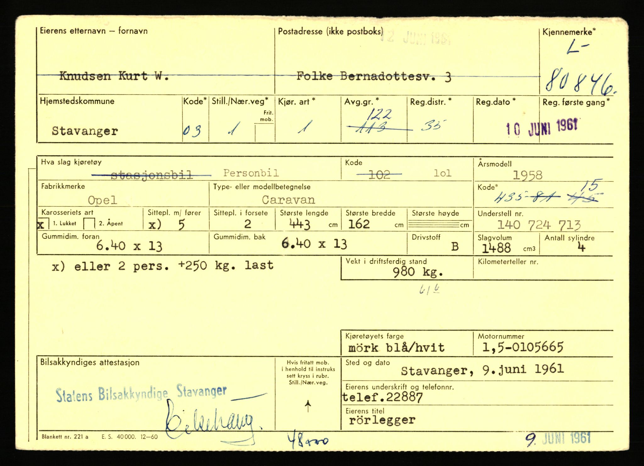 Stavanger trafikkstasjon, AV/SAST-A-101942/0/F/L0071: L-80500 - L-82199, 1930-1971, p. 603