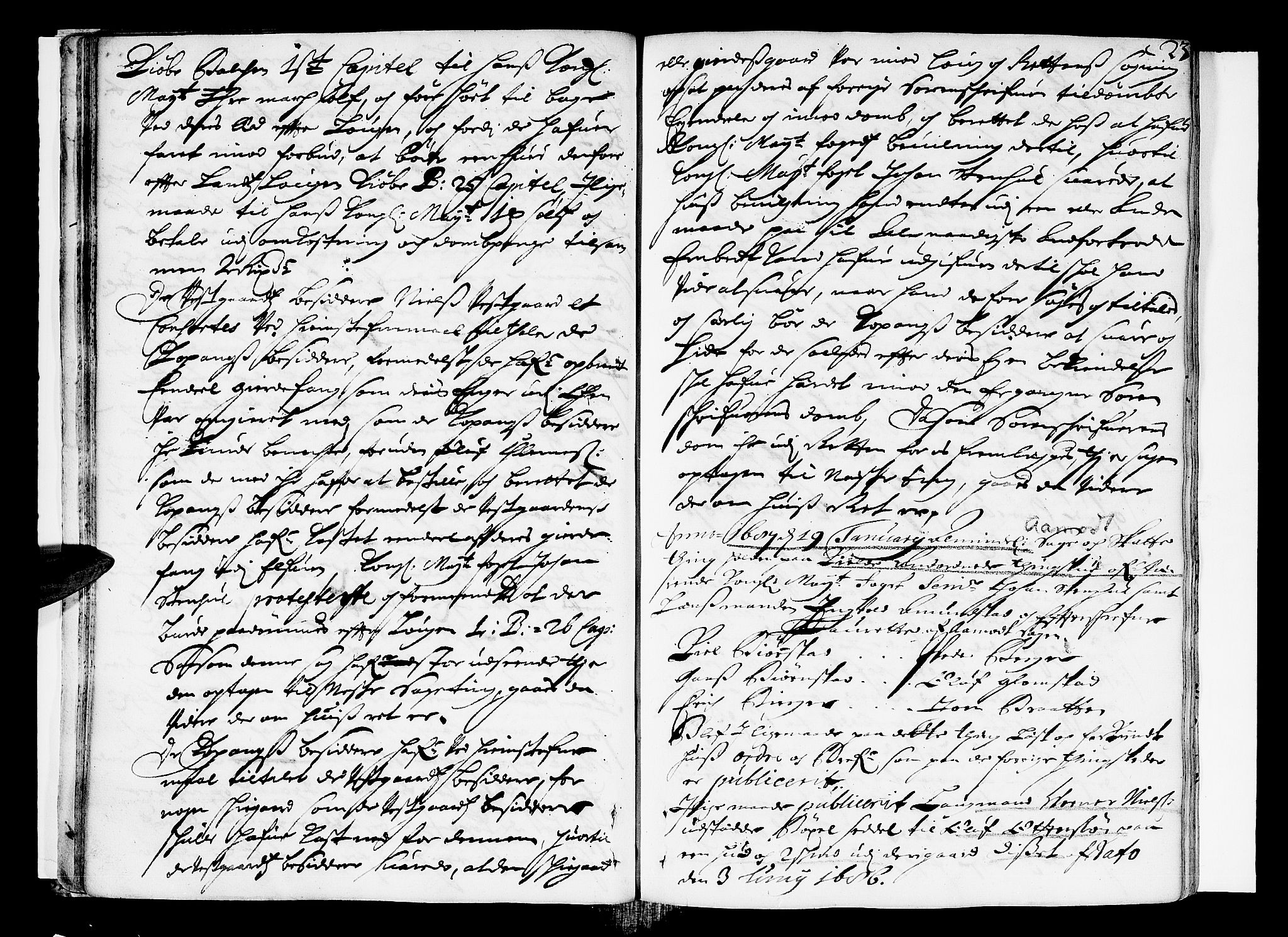 Solør og Østerdalen sorenskriveri, AV/SAH-TING-024/G/Gb/L0026: Tingbok, 1686-1687, p. 22b-23a