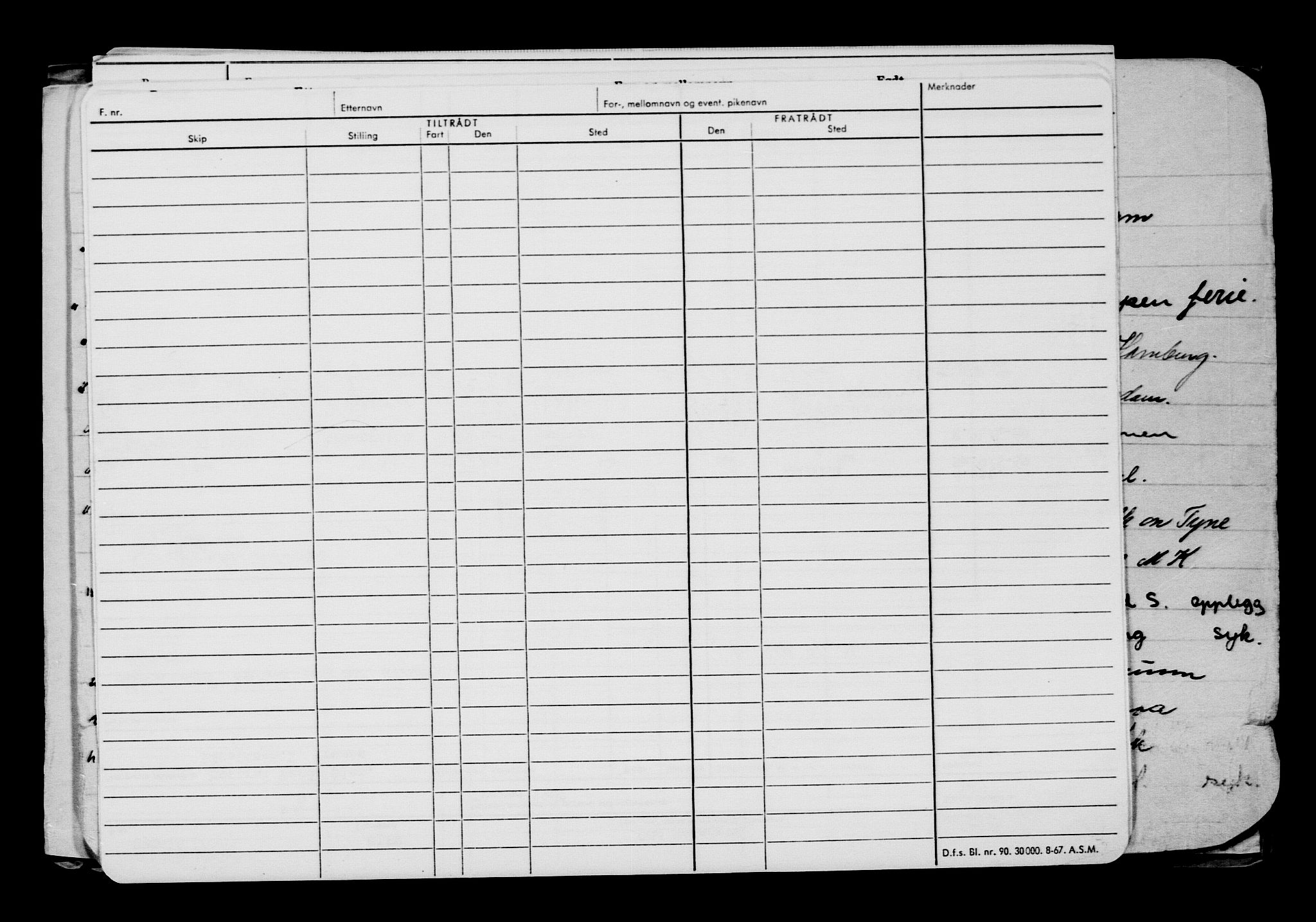 Direktoratet for sjømenn, AV/RA-S-3545/G/Gb/L0142: Hovedkort, 1916, p. 257