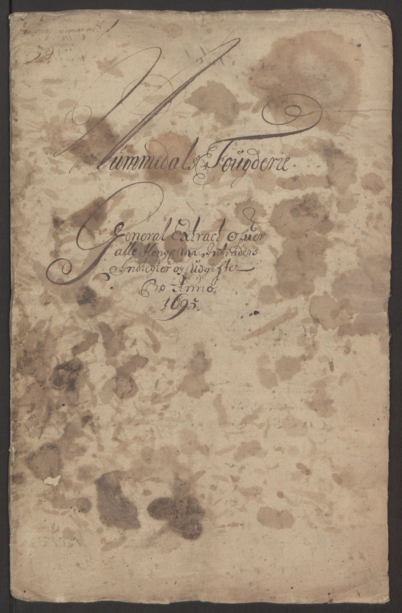 Rentekammeret inntil 1814, Reviderte regnskaper, Fogderegnskap, RA/EA-4092/R64/L4424: Fogderegnskap Namdal, 1692-1695, p. 452