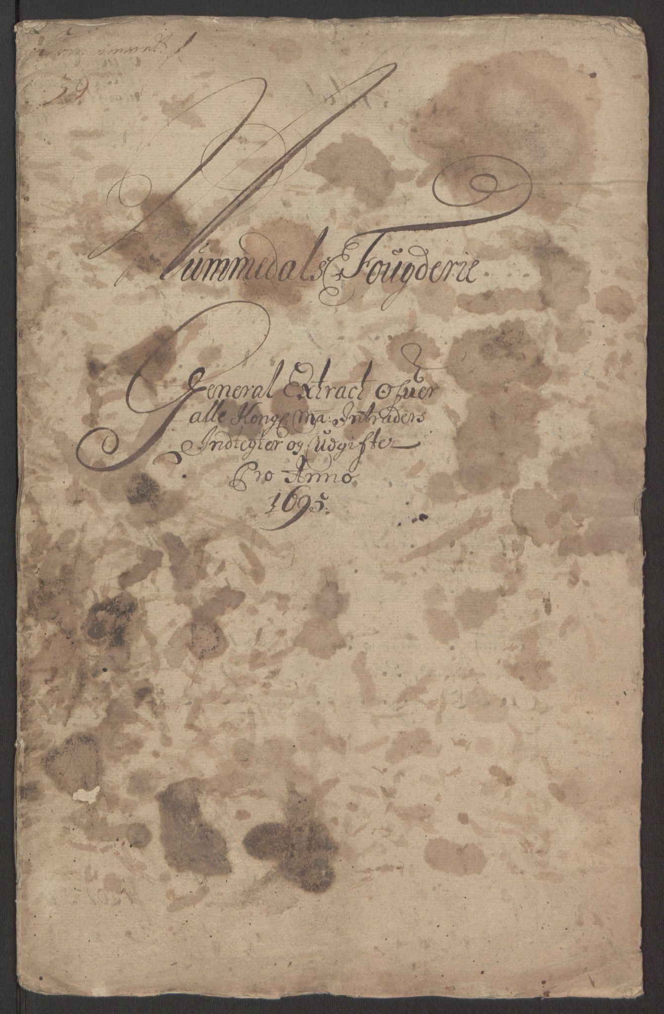 Rentekammeret inntil 1814, Reviderte regnskaper, Fogderegnskap, AV/RA-EA-4092/R64/L4424: Fogderegnskap Namdal, 1692-1695, p. 452