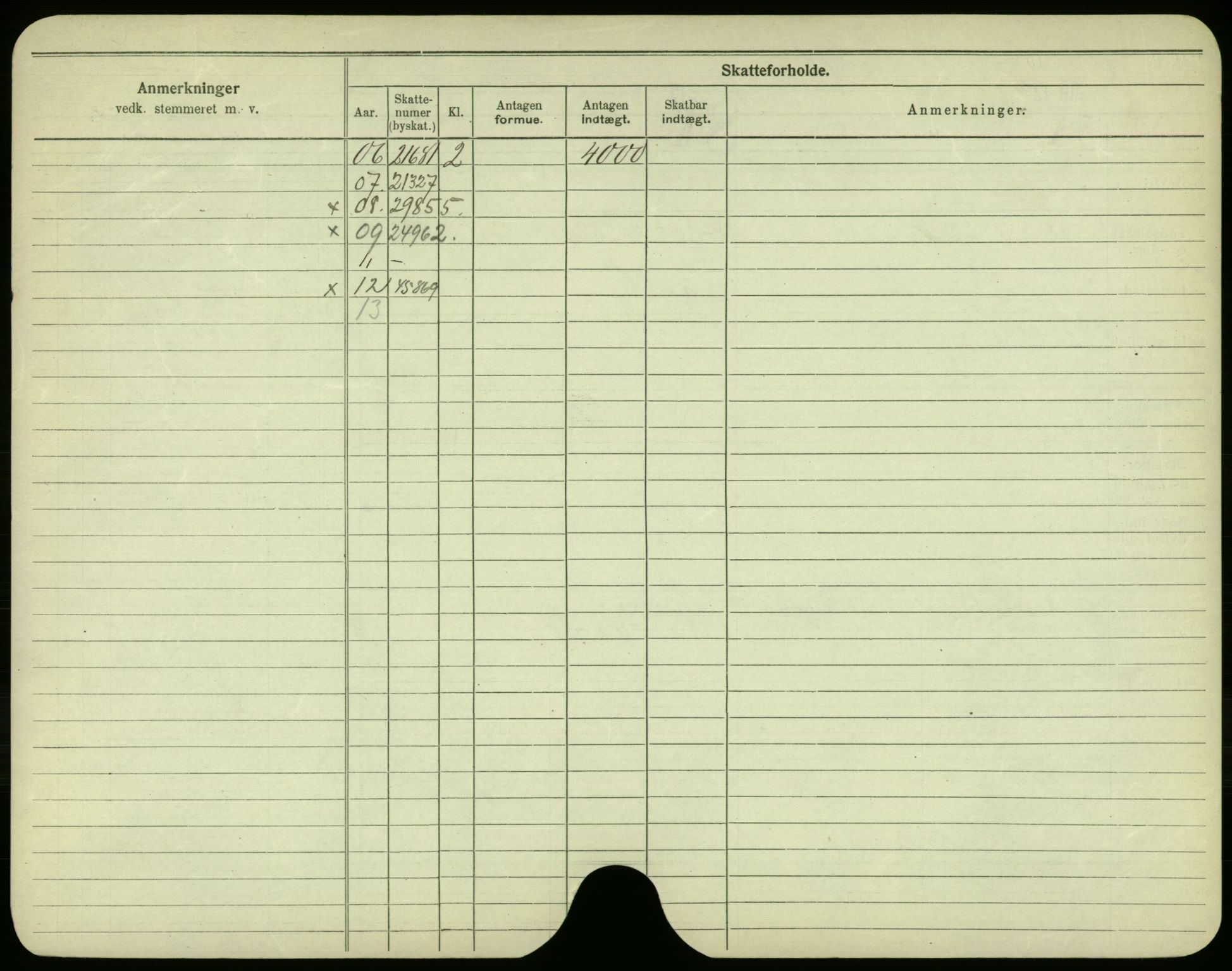 Oslo folkeregister, Registerkort, AV/SAO-A-11715/F/Fa/Fac/L0002: Menn, 1906-1914, p. 373b