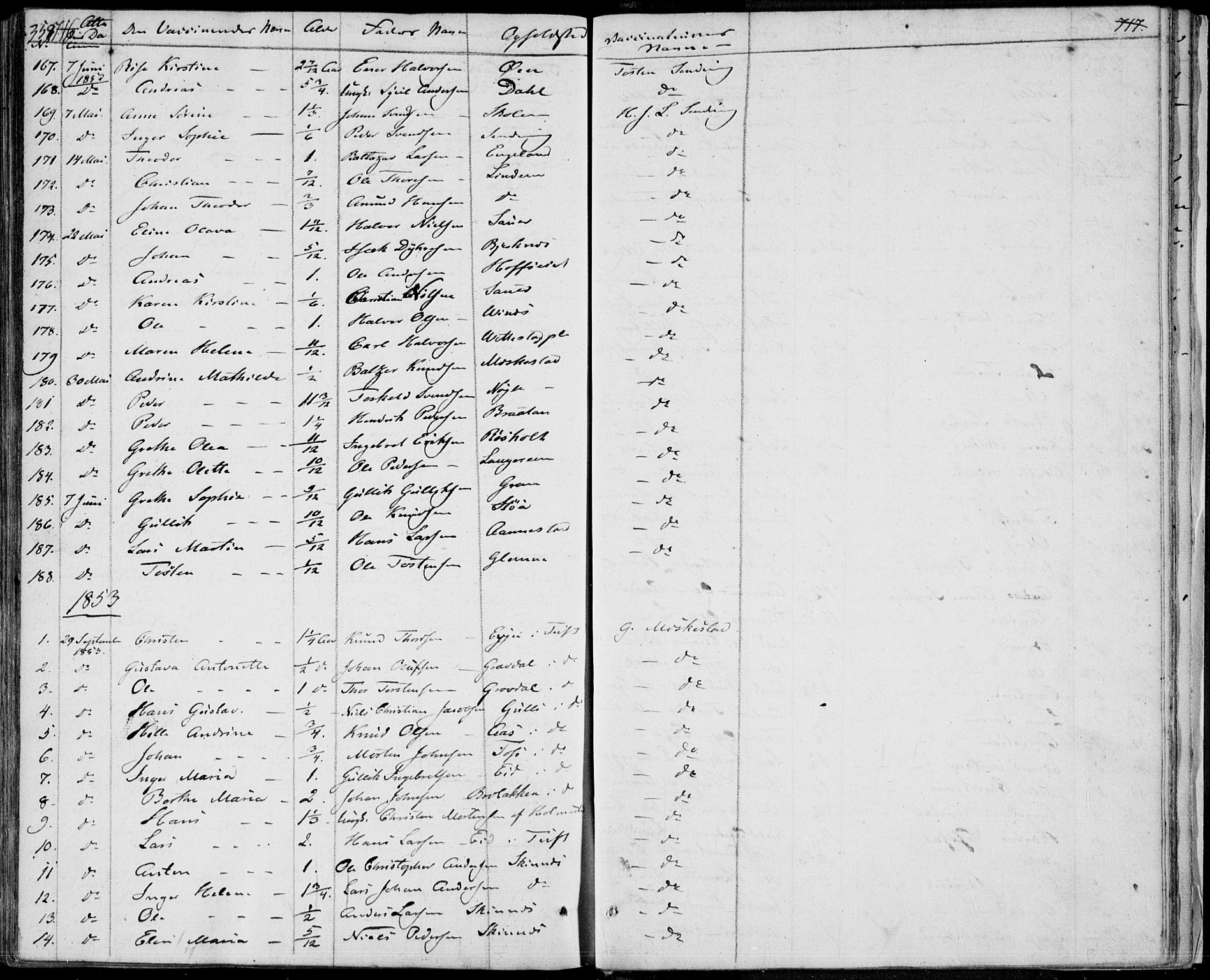 Sandsvær kirkebøker, AV/SAKO-A-244/F/Fa/L0005: Parish register (official) no. I 5, 1840-1856, p. 716-717