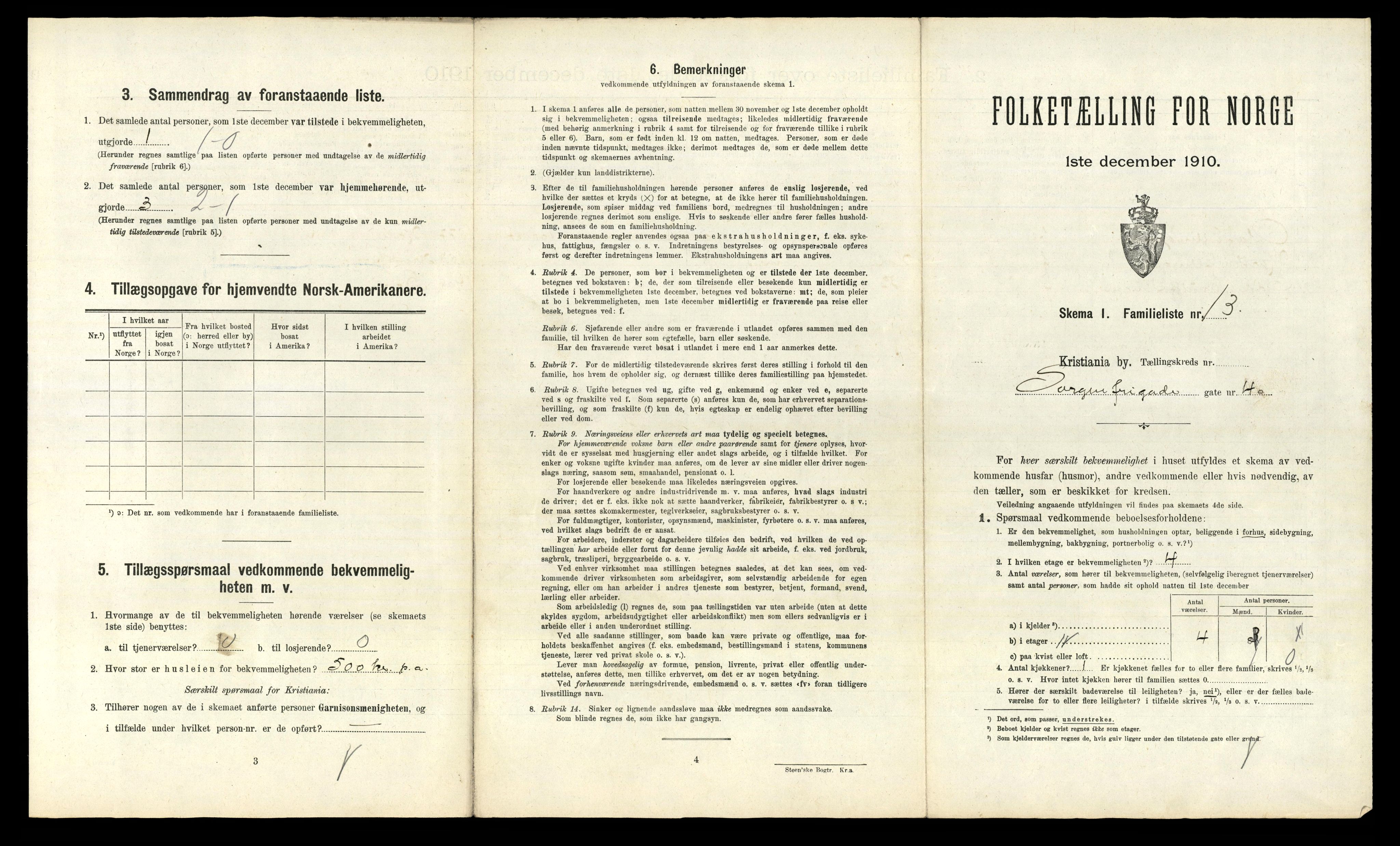 RA, 1910 census for Kristiania, 1910, p. 95737