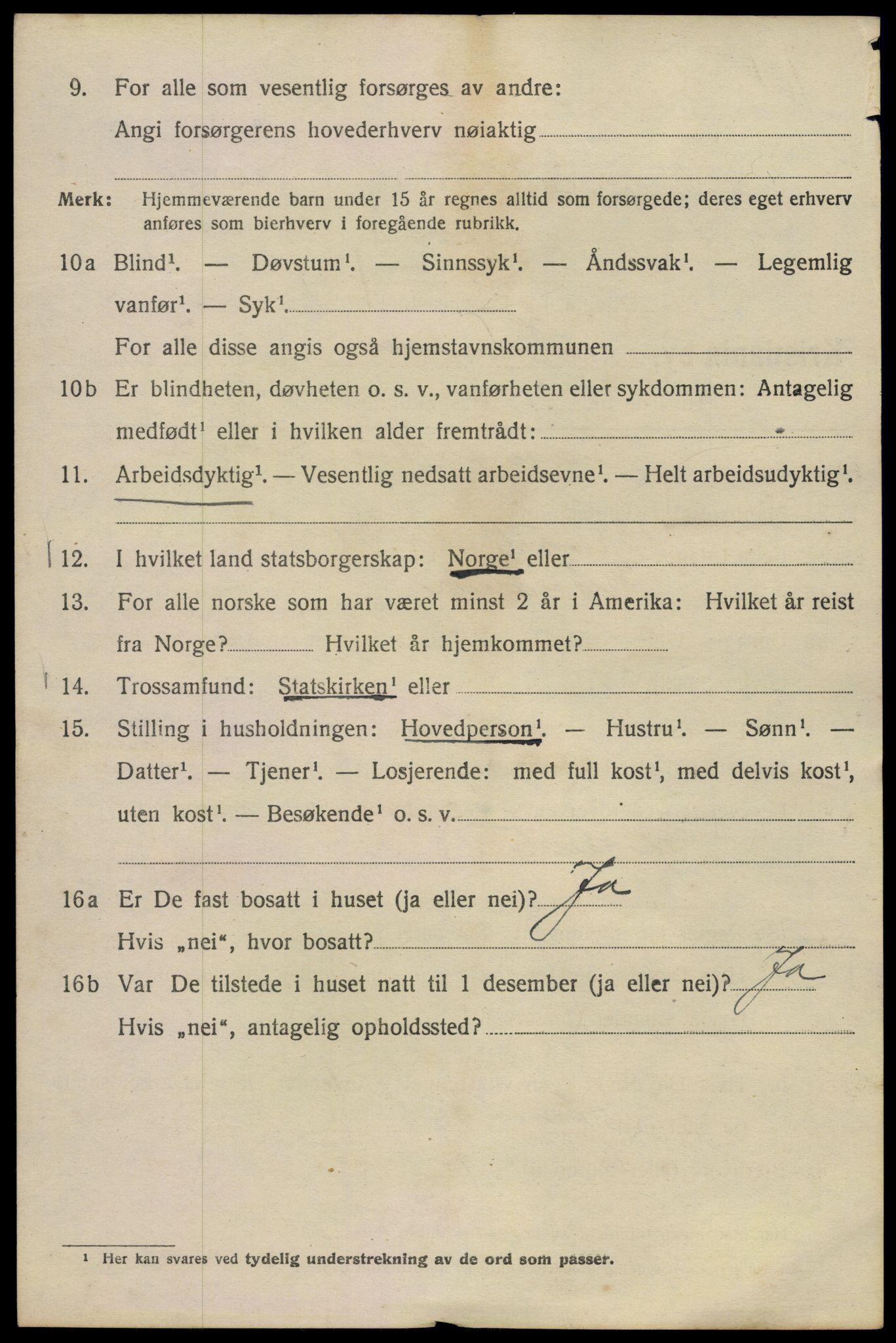 SAO, 1920 census for Kristiania, 1920, p. 326710