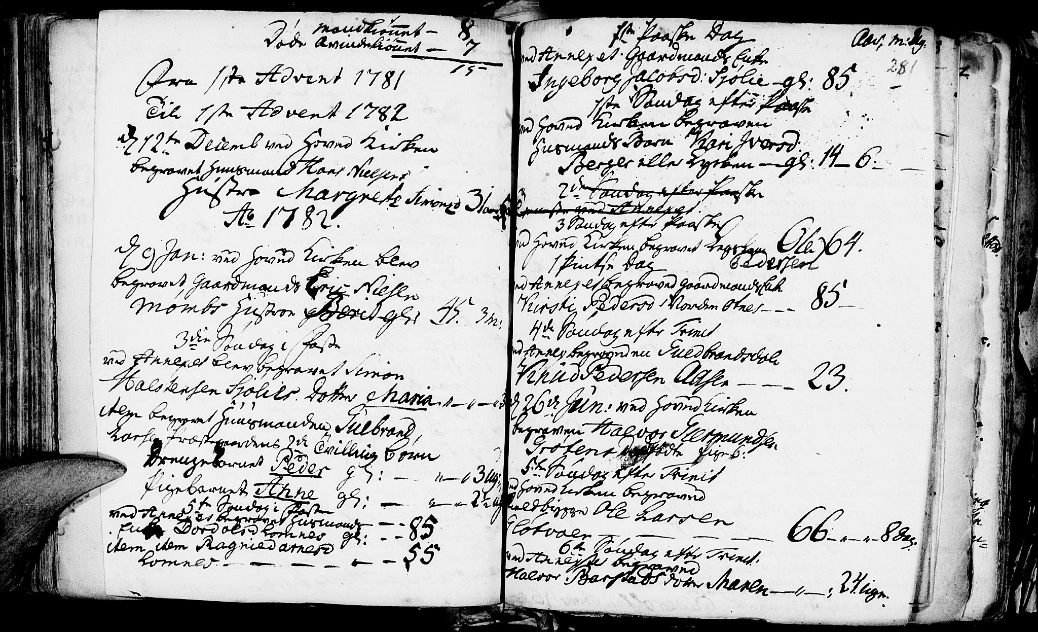 Rendalen prestekontor, SAH/PREST-054/H/Ha/Haa/L0001: Parish register (official) no. 1, 1733-1787, p. 281