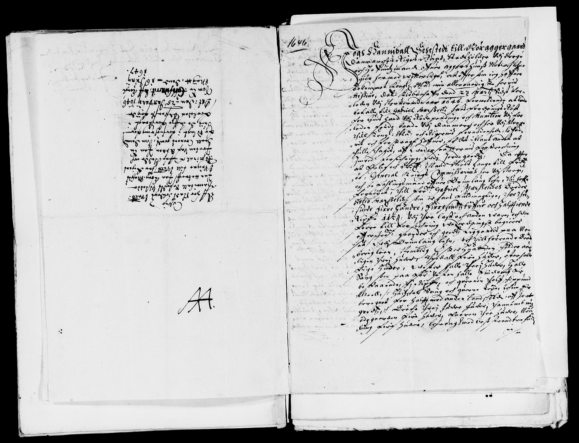 Rentekammeret inntil 1814, Reviderte regnskaper, Lensregnskaper, RA/EA-5023/R/Rb/Rbp/L0032: Bratsberg len, 1645-1647