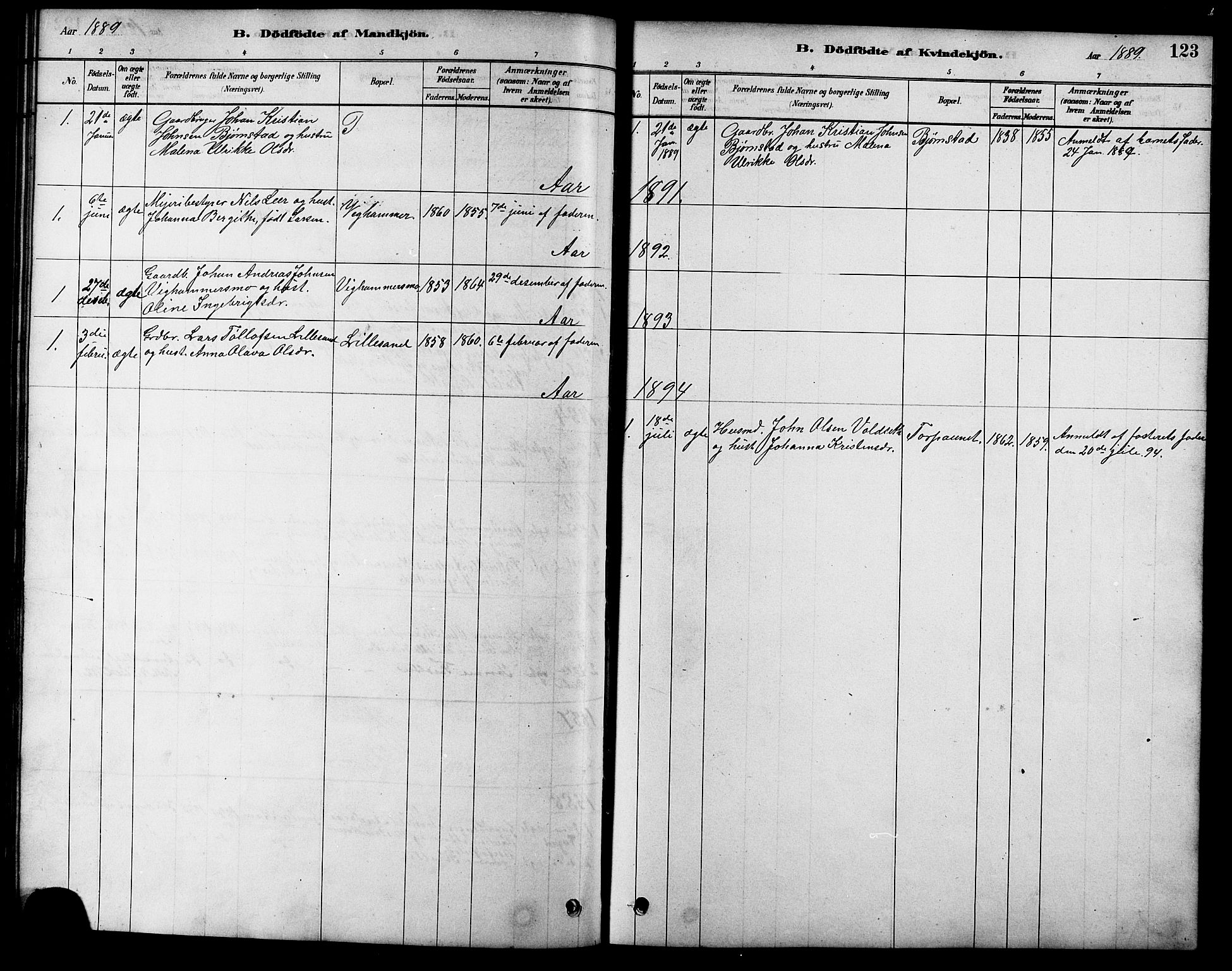 Ministerialprotokoller, klokkerbøker og fødselsregistre - Sør-Trøndelag, SAT/A-1456/616/L0423: Parish register (copy) no. 616C06, 1878-1903, p. 123