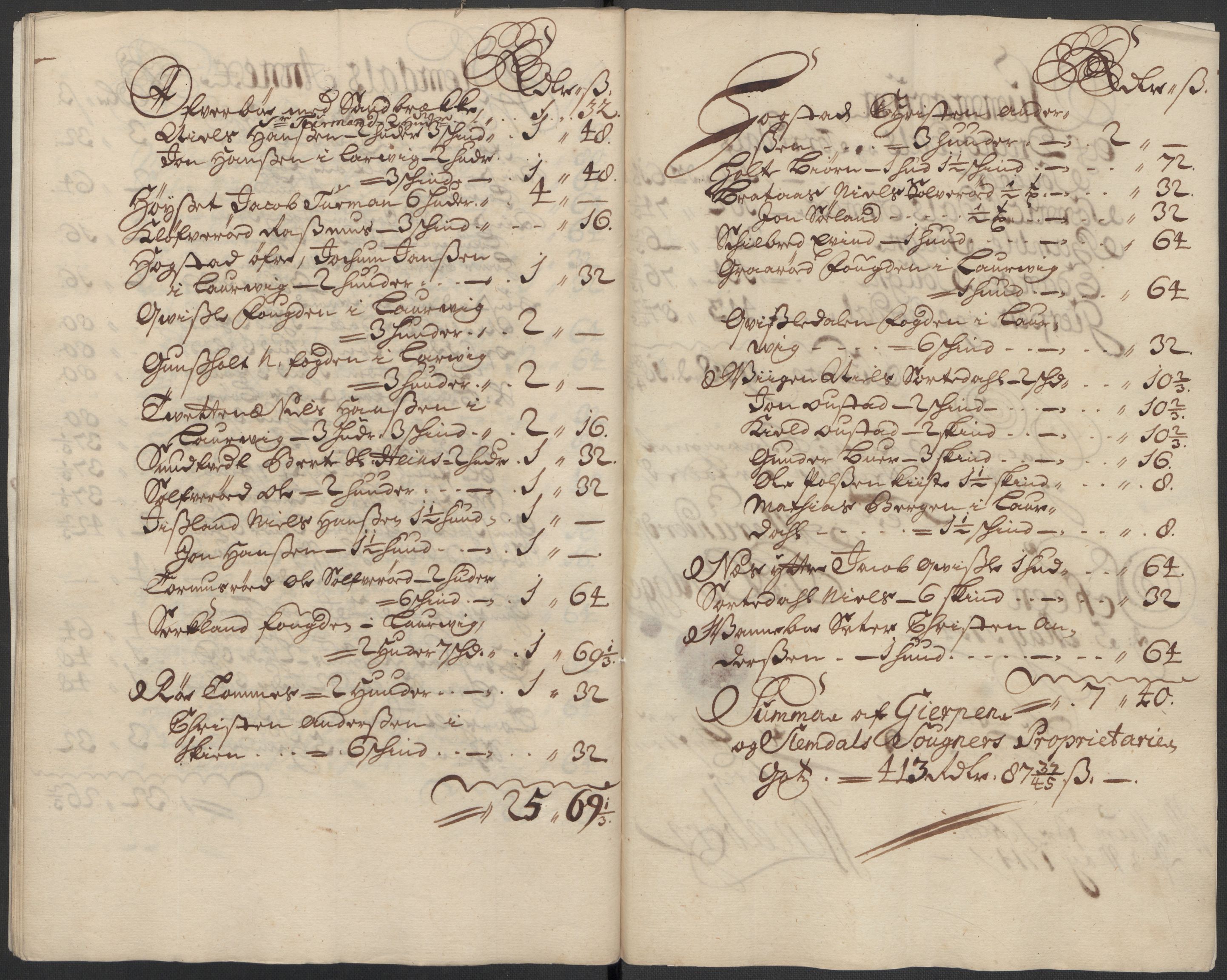 Rentekammeret inntil 1814, Reviderte regnskaper, Fogderegnskap, AV/RA-EA-4092/R36/L2124: Fogderegnskap Øvre og Nedre Telemark og Bamble, 1713, p. 256