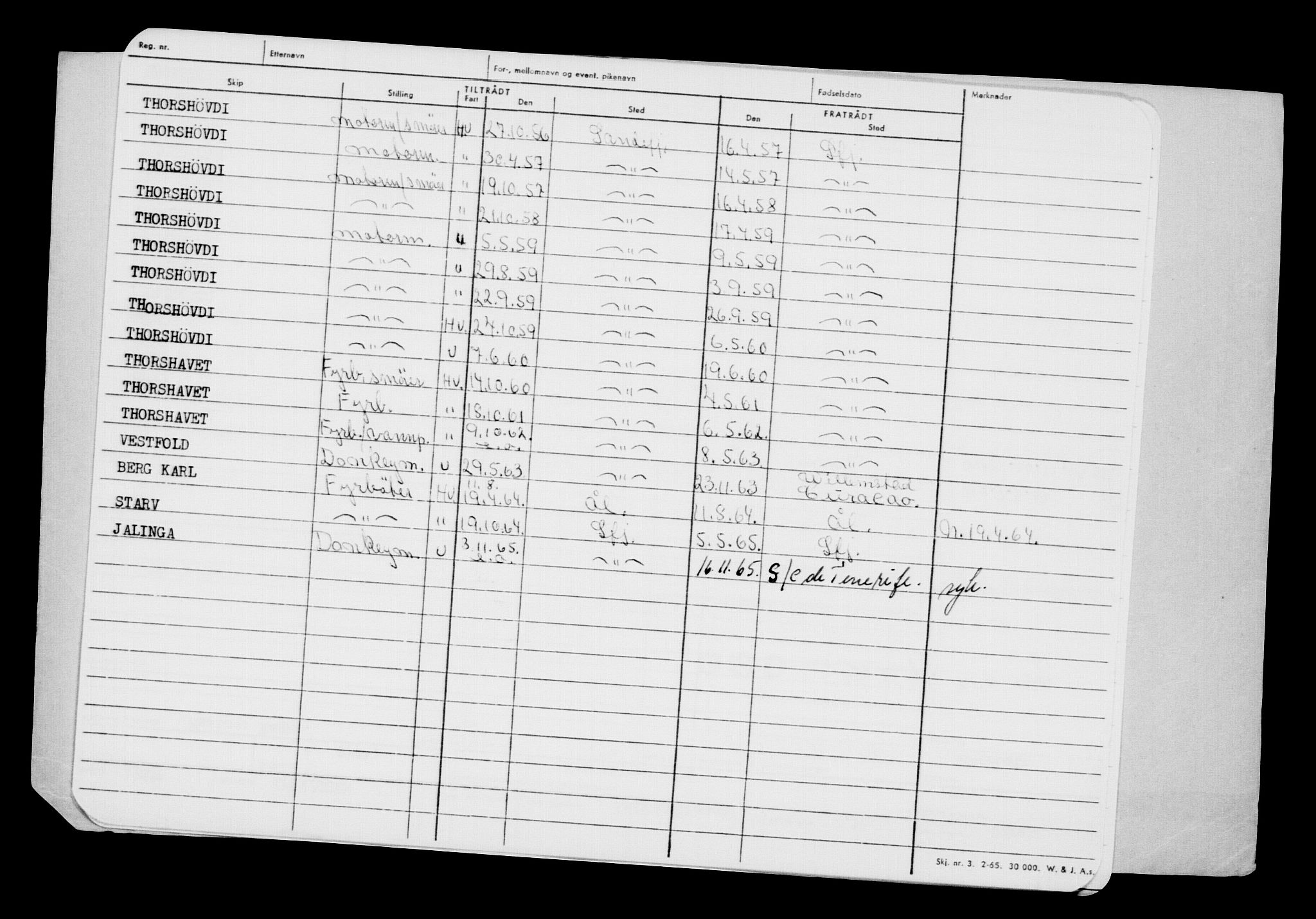 Direktoratet for sjømenn, AV/RA-S-3545/G/Gb/L0107: Hovedkort, 1912, p. 626