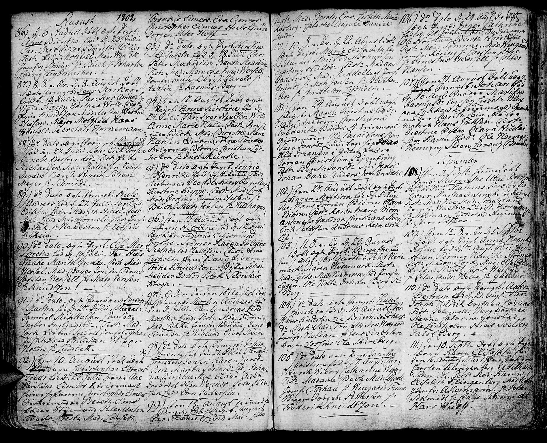 Ministerialprotokoller, klokkerbøker og fødselsregistre - Sør-Trøndelag, SAT/A-1456/601/L0039: Parish register (official) no. 601A07, 1770-1819, p. 145