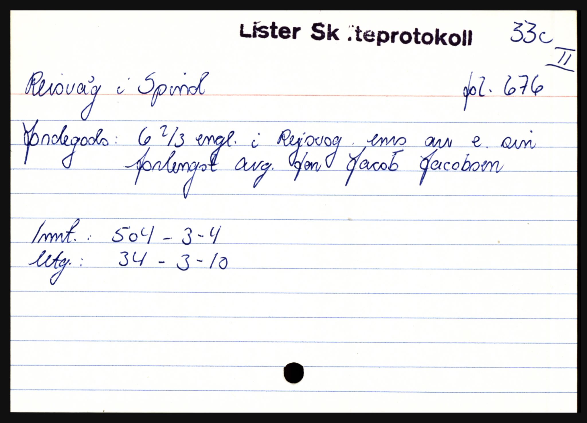 Lister sorenskriveri, AV/SAK-1221-0003/H, p. 29837