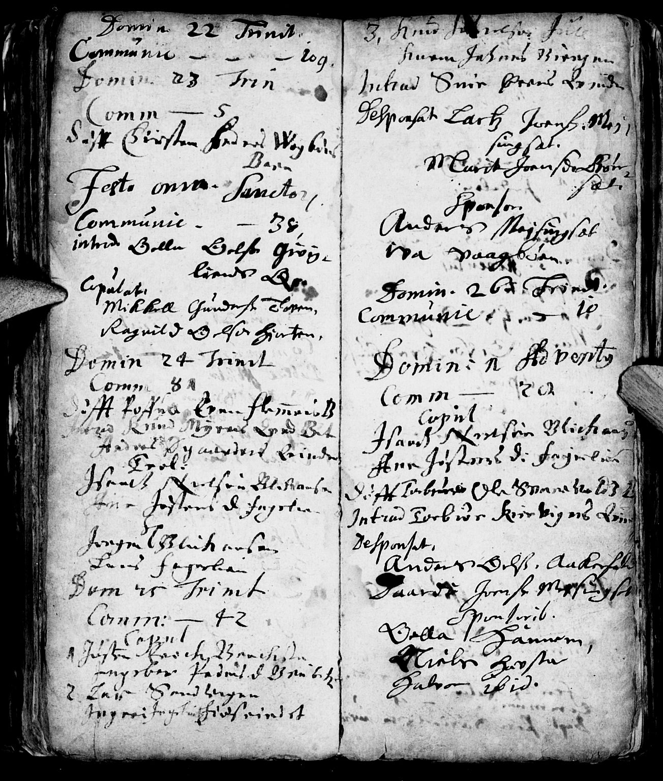 Ministerialprotokoller, klokkerbøker og fødselsregistre - Møre og Romsdal, SAT/A-1454/586/L0976: Parish register (official) no. 586A02, 1664-1702