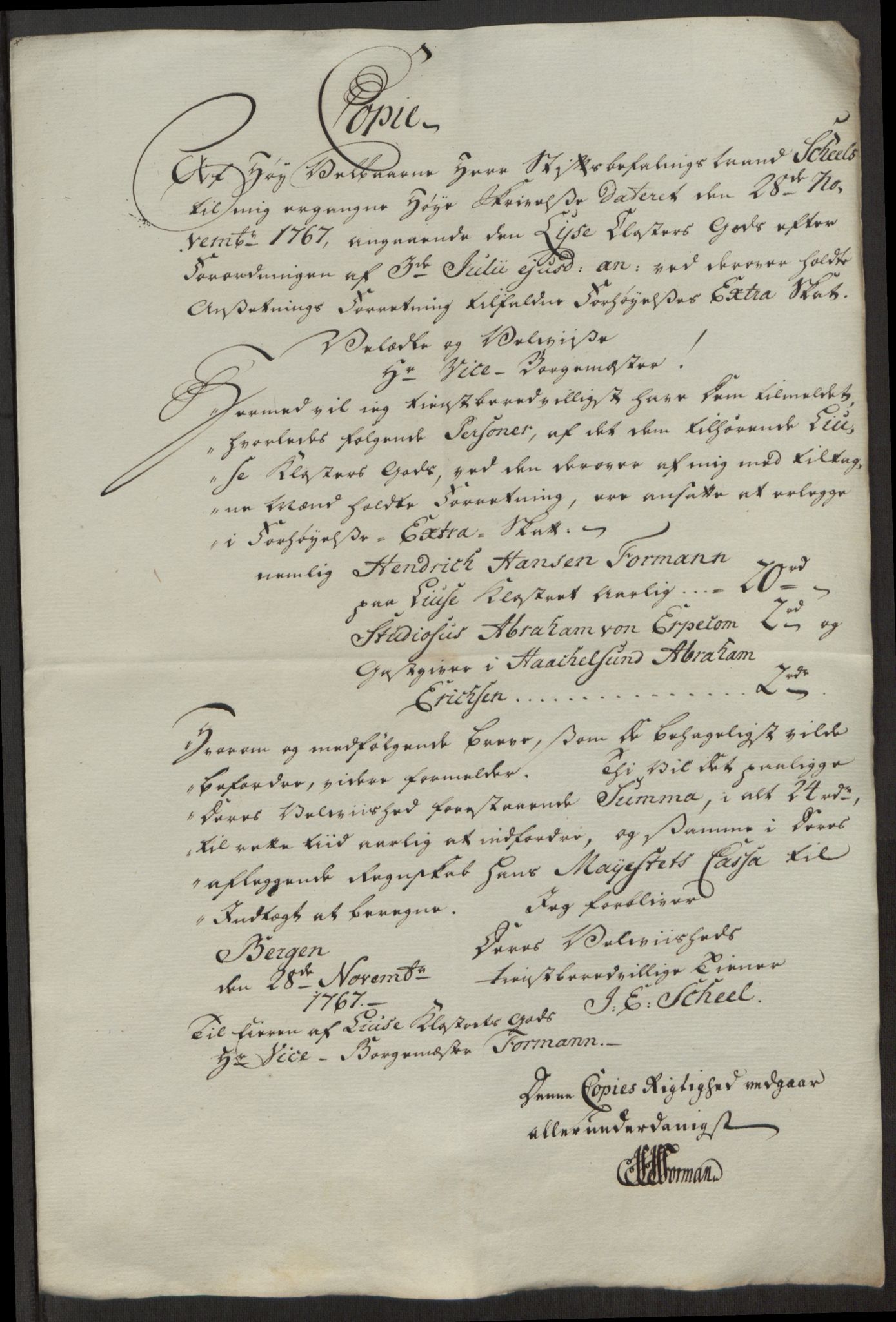 Rentekammeret inntil 1814, Reviderte regnskaper, Fogderegnskap, RA/EA-4092/R50/L3180: Ekstraskatten Lyse kloster, 1762-1783, p. 200