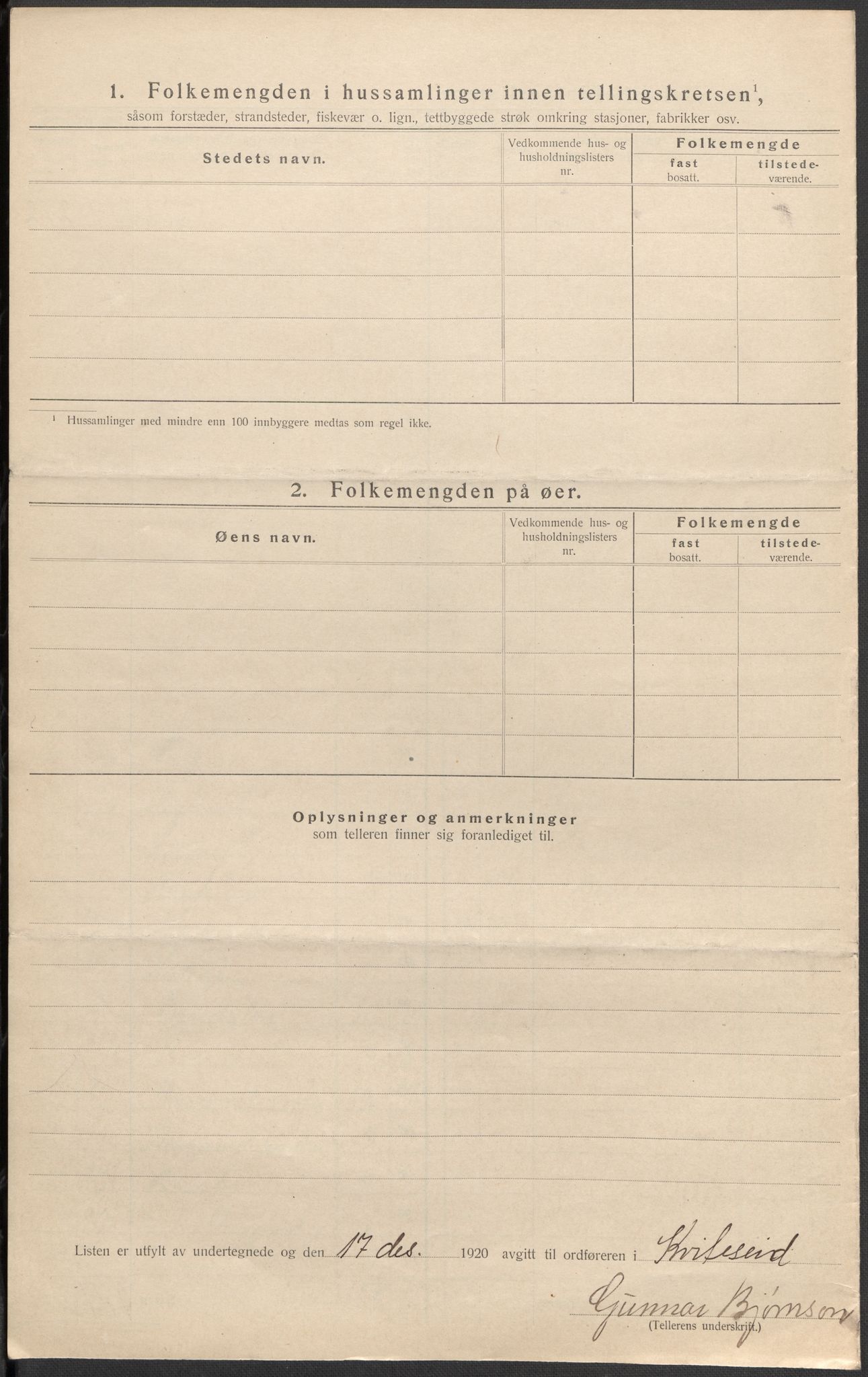 SAKO, 1920 census for Kviteseid, 1920, p. 27