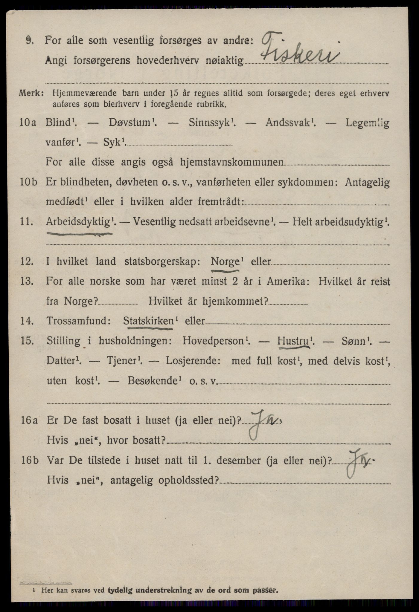 SAT, 1920 census for Sykkylven, 1920, p. 1360