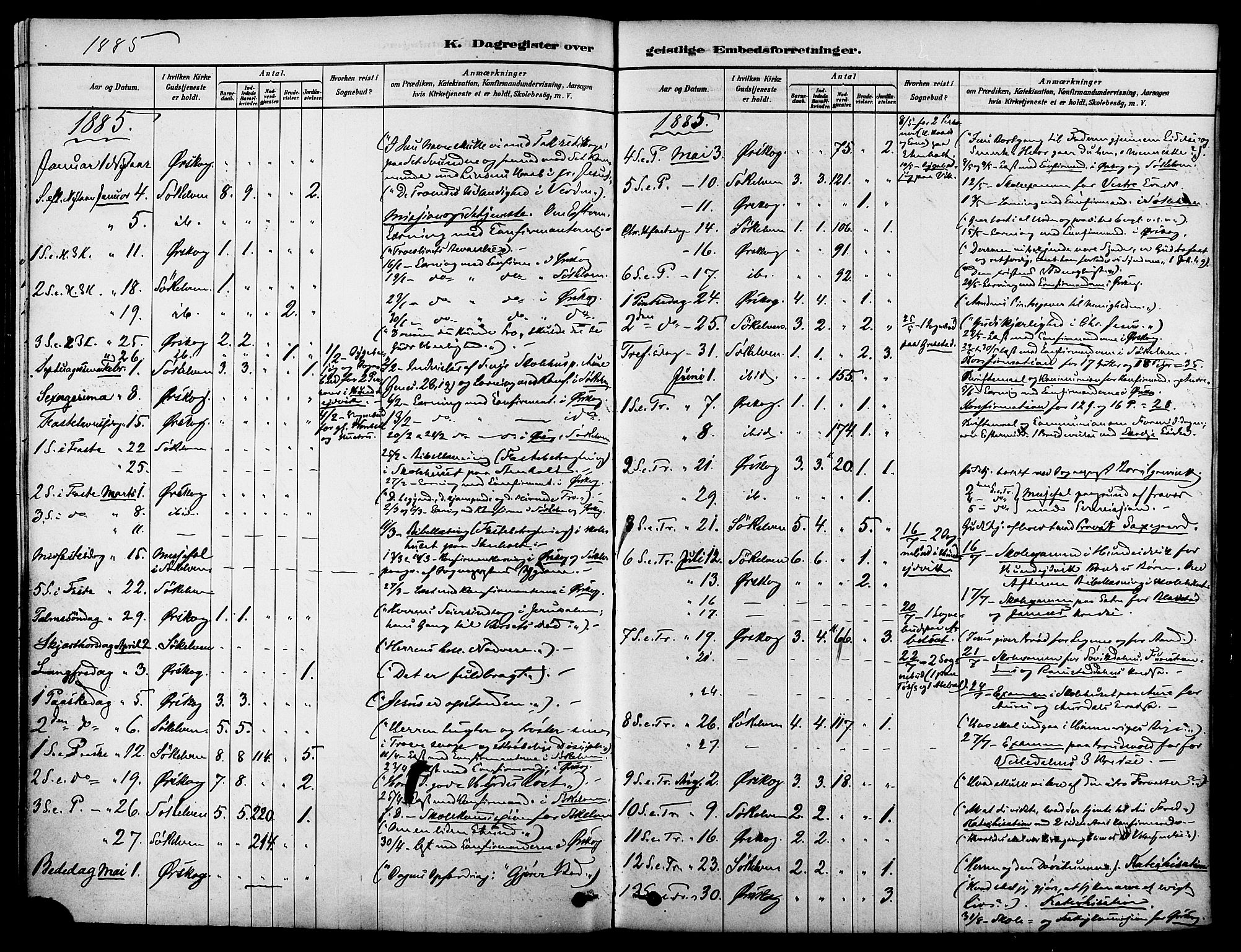 Ministerialprotokoller, klokkerbøker og fødselsregistre - Møre og Romsdal, AV/SAT-A-1454/522/L0315: Parish register (official) no. 522A10, 1878-1890