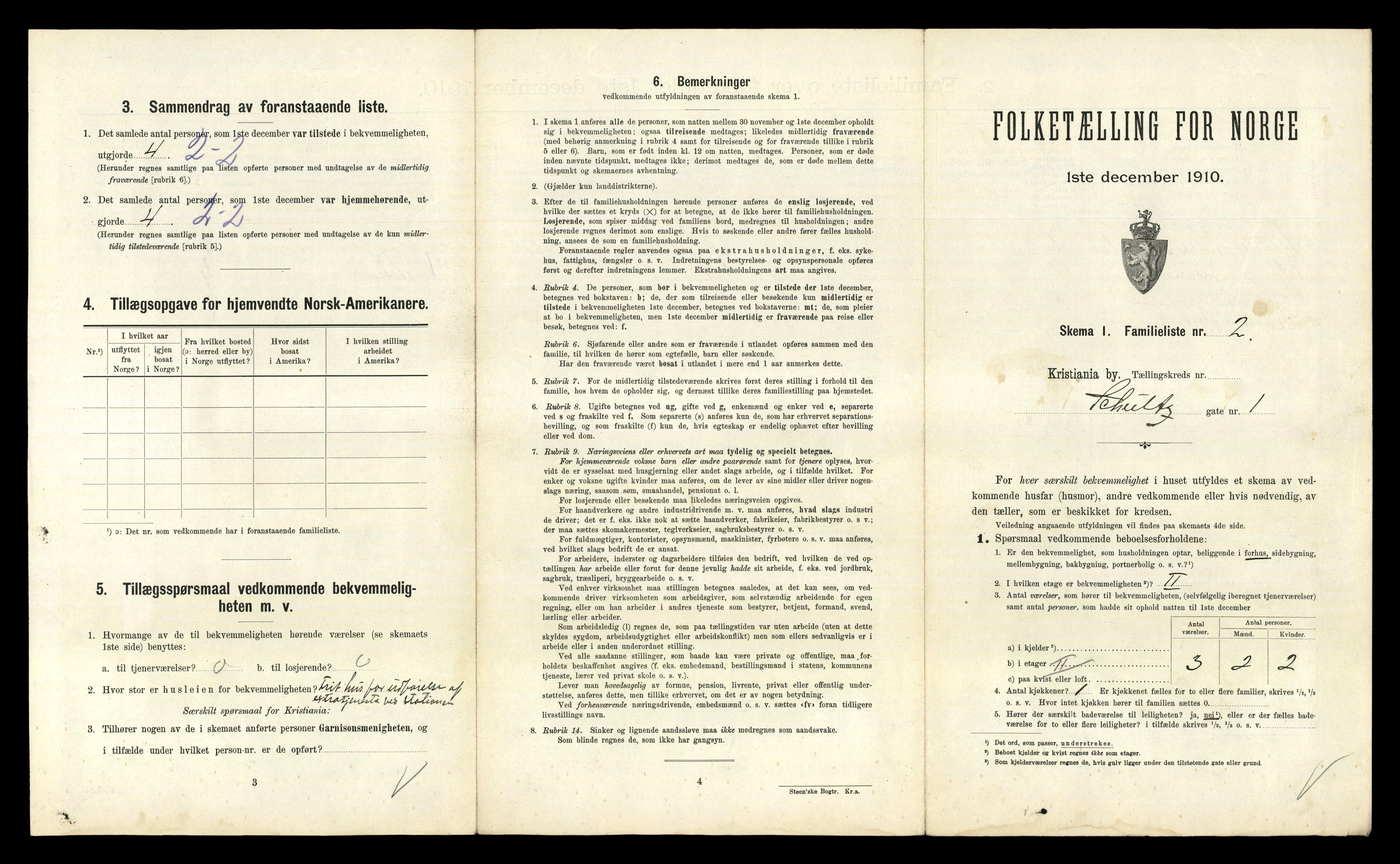 RA, 1910 census for Kristiania, 1910, p. 86423