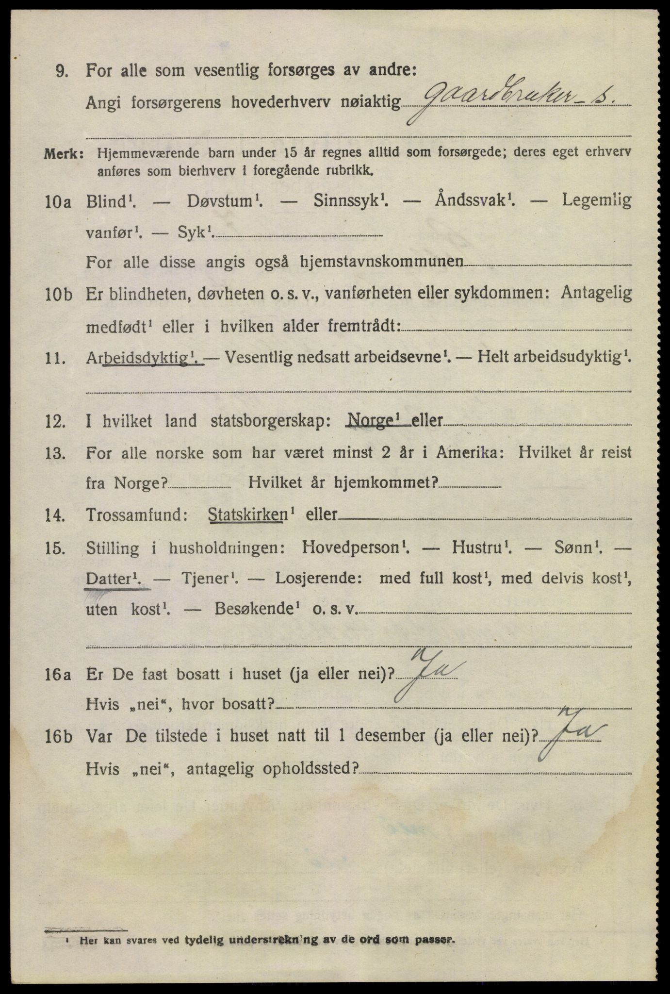 SAKO, 1920 census for Rollag, 1920, p. 2077