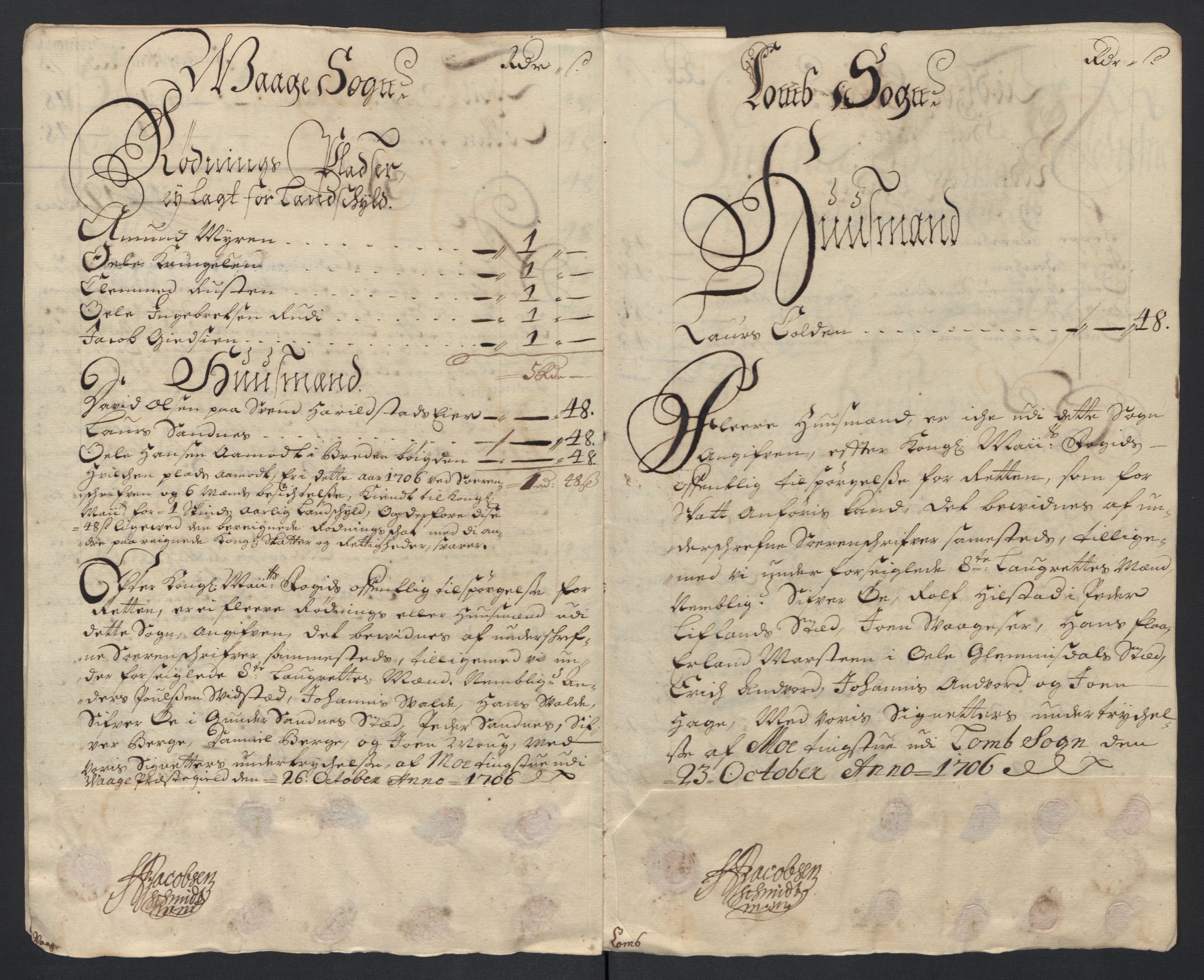 Rentekammeret inntil 1814, Reviderte regnskaper, Fogderegnskap, AV/RA-EA-4092/R17/L1178: Fogderegnskap Gudbrandsdal, 1705-1707, p. 181