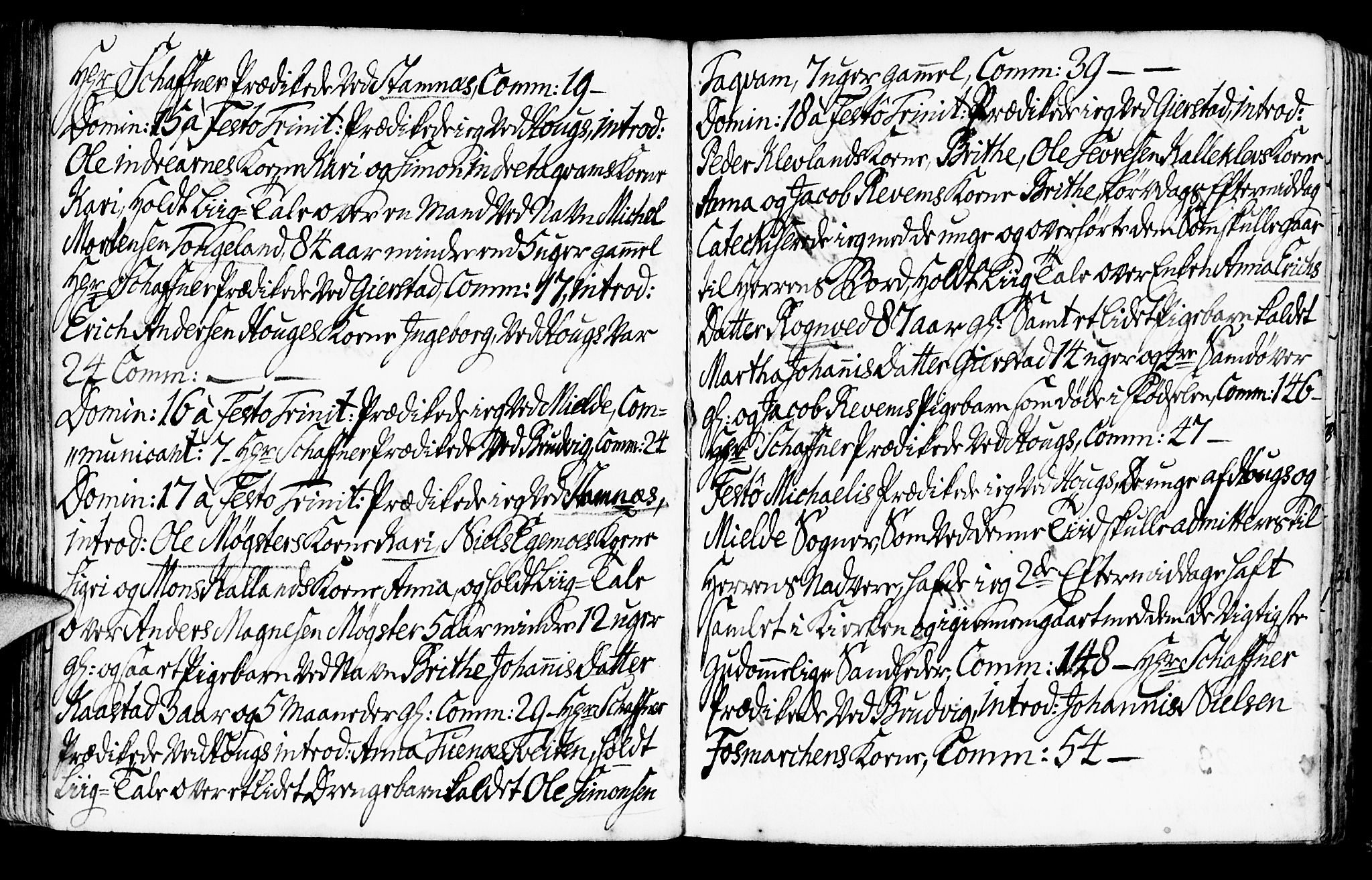 Haus sokneprestembete, AV/SAB-A-75601/H/Haa: Parish register (official) no. A 7, 1748-1766, p. 107