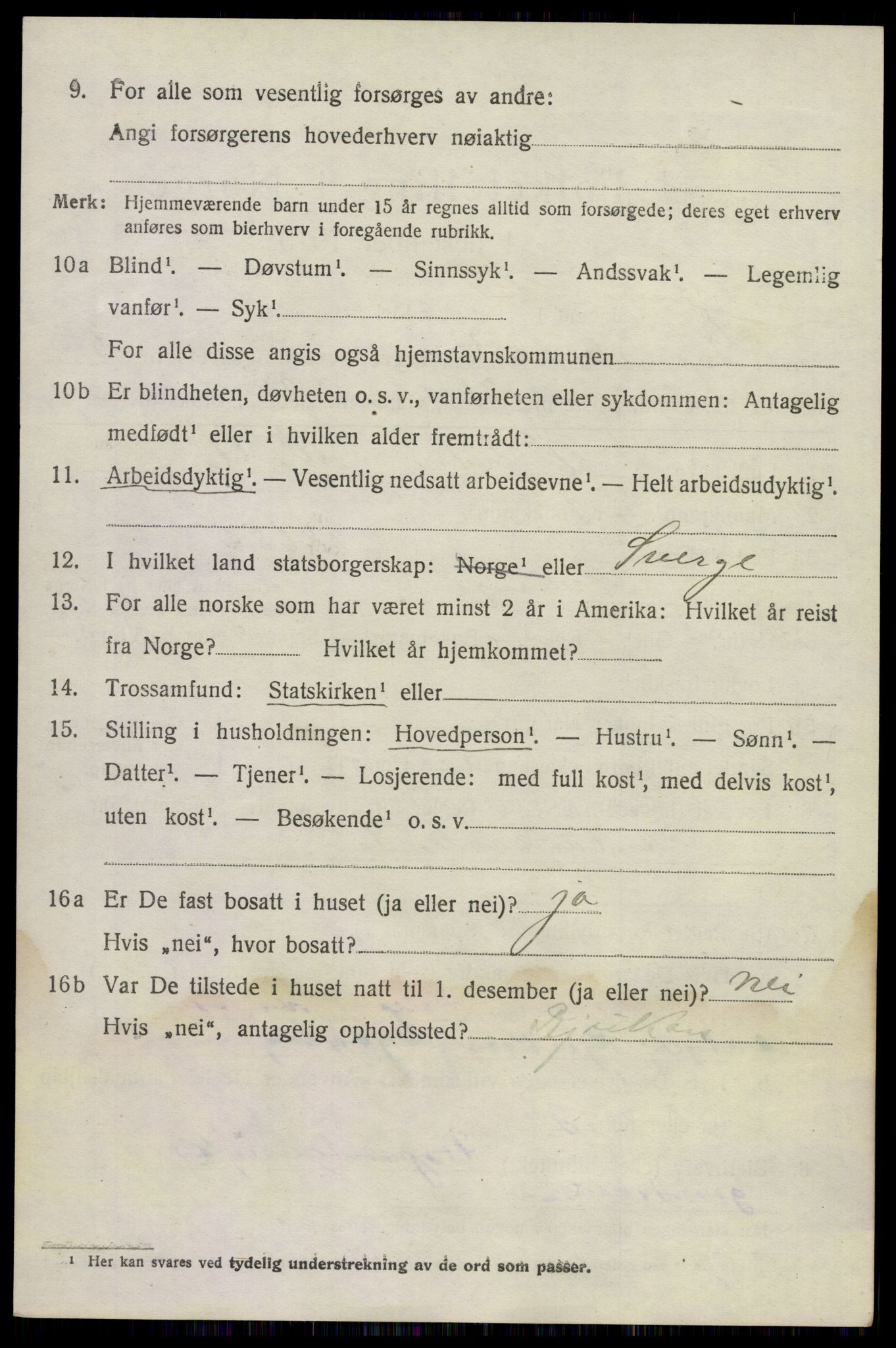 SAKO, 1920 census for Gransherad, 1920, p. 1771