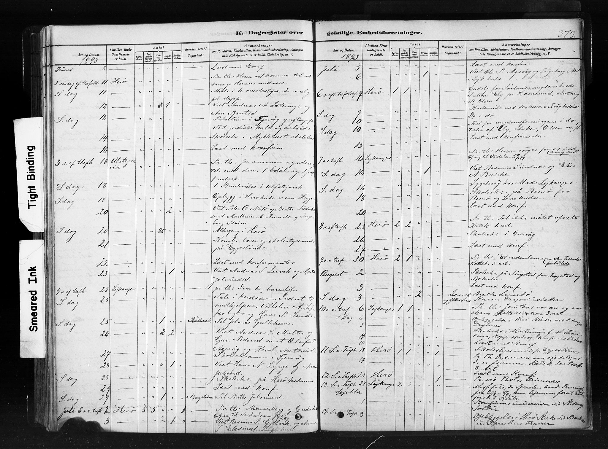 Ministerialprotokoller, klokkerbøker og fødselsregistre - Møre og Romsdal, AV/SAT-A-1454/507/L0073: Parish register (official) no. 507A08, 1878-1904, p. 373