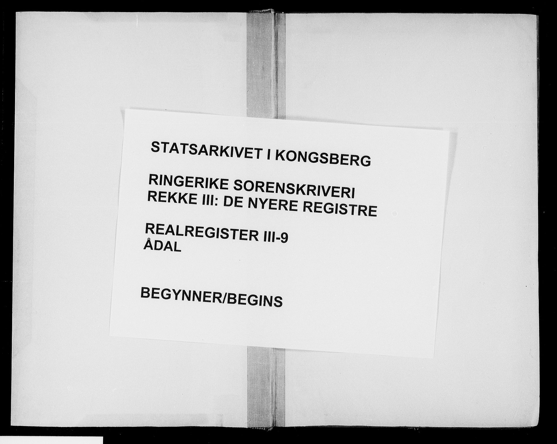 Ringerike sorenskriveri, AV/SAKO-A-105/G/Gb/Gbc/L0009: Mortgage register no. III 9