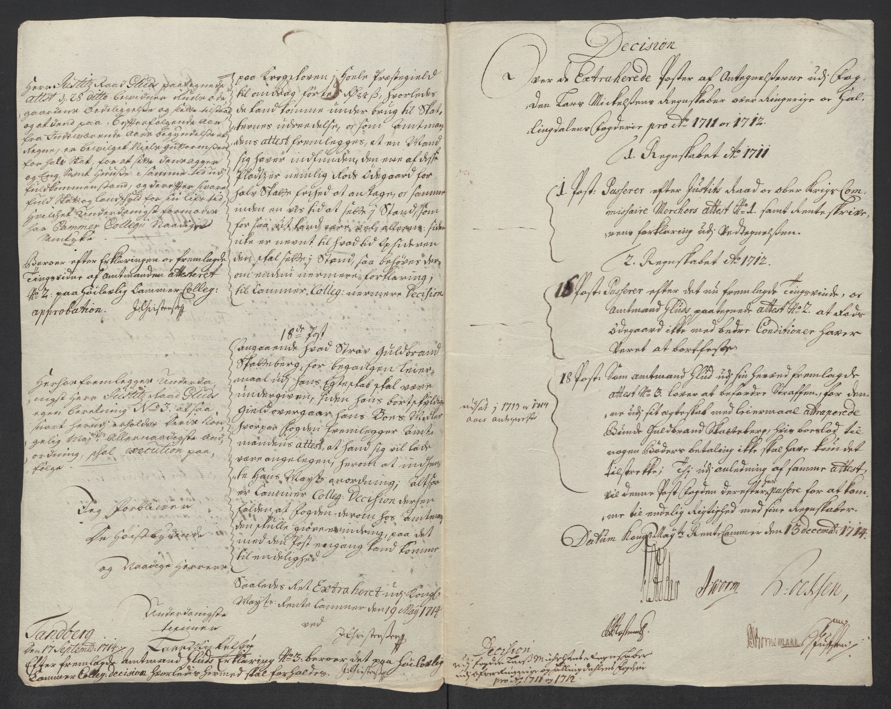 Rentekammeret inntil 1814, Reviderte regnskaper, Fogderegnskap, RA/EA-4092/R23/L1470: Fogderegnskap Ringerike og Hallingdal, 1712, p. 380