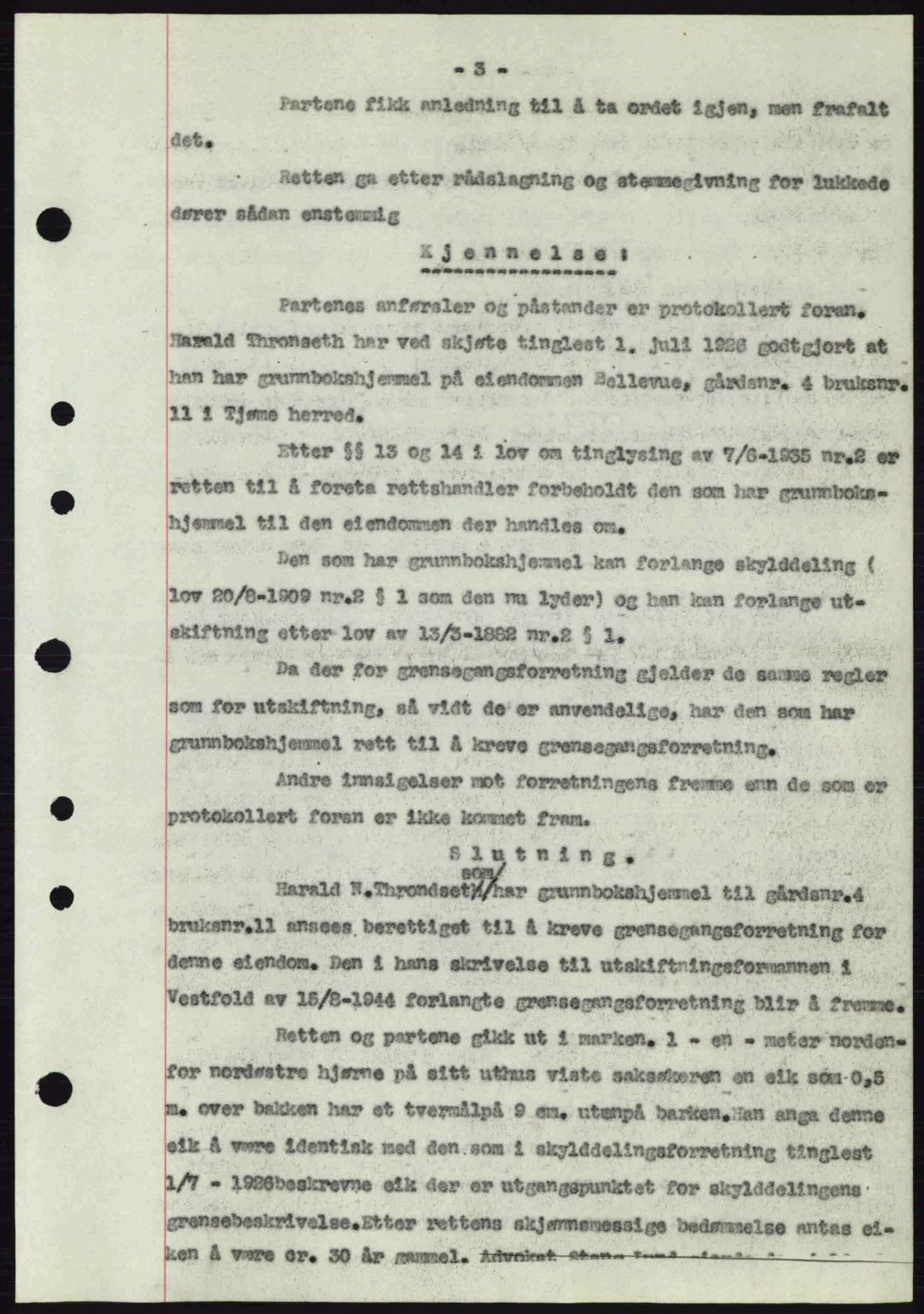 Tønsberg sorenskriveri, AV/SAKO-A-130/G/Ga/Gaa/L0016: Mortgage book no. A16, 1944-1945, Diary no: : 2661/1944