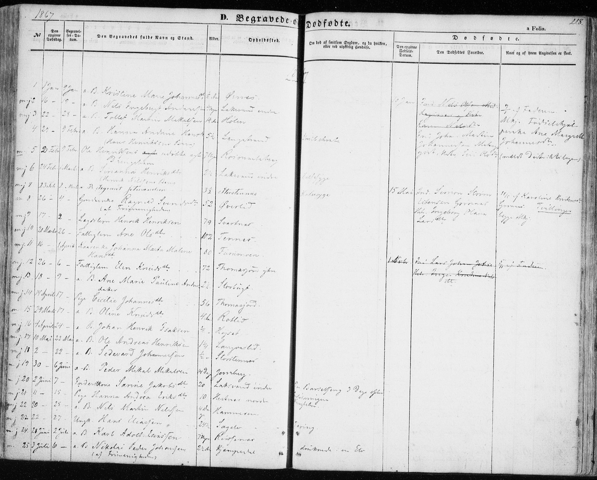 Balsfjord sokneprestembete, SATØ/S-1303/G/Ga/L0003kirke: Parish register (official) no. 3, 1856-1870, p. 228