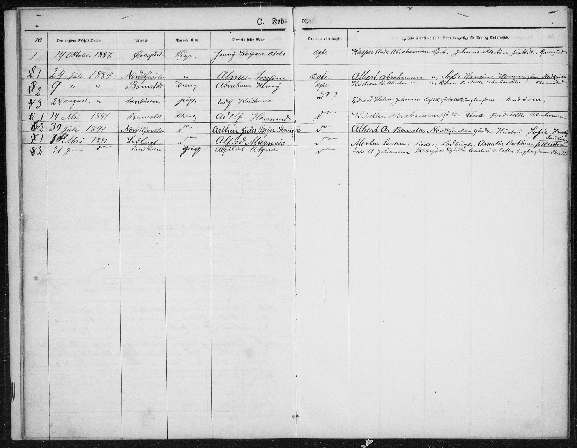 Fylkesmannen i Troms, AV/SATØ-S-0001/A7.10.1/L1974: Dissenter register no. TF 1974, 1856-1892