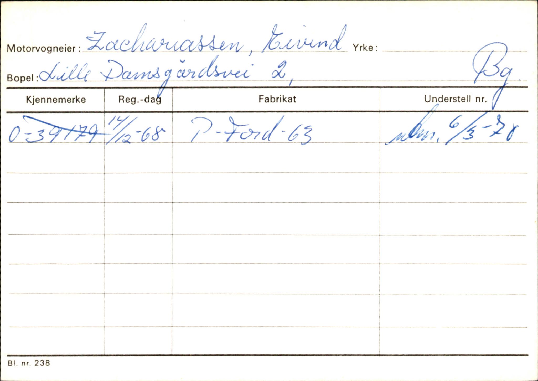 Statens vegvesen, Hordaland vegkontor, AV/SAB-A-5201/2/Hb/L0037: O-eierkort W-P, 1920-1971, p. 972