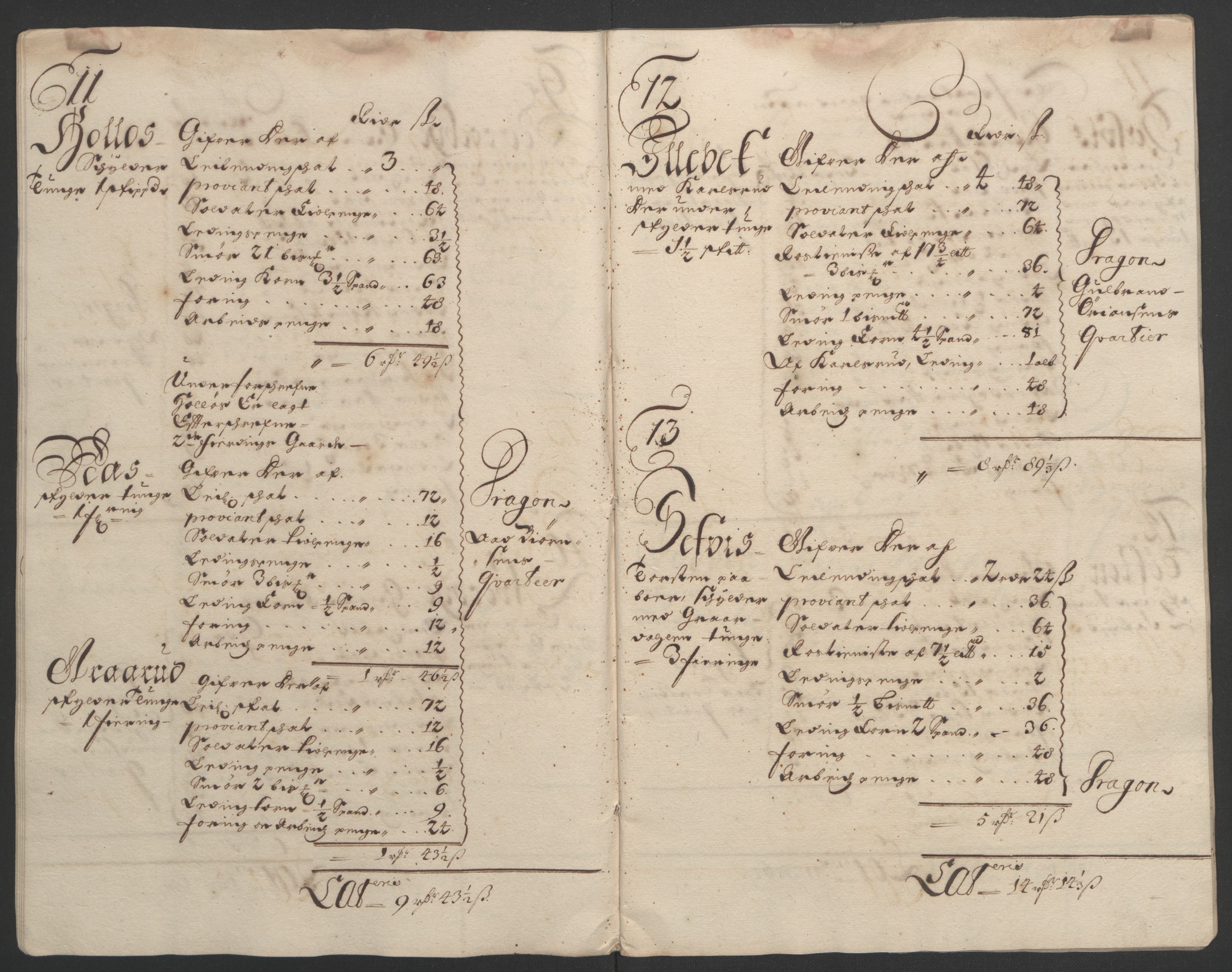 Rentekammeret inntil 1814, Reviderte regnskaper, Fogderegnskap, AV/RA-EA-4092/R07/L0284: Fogderegnskap Rakkestad, Heggen og Frøland, 1694, p. 259