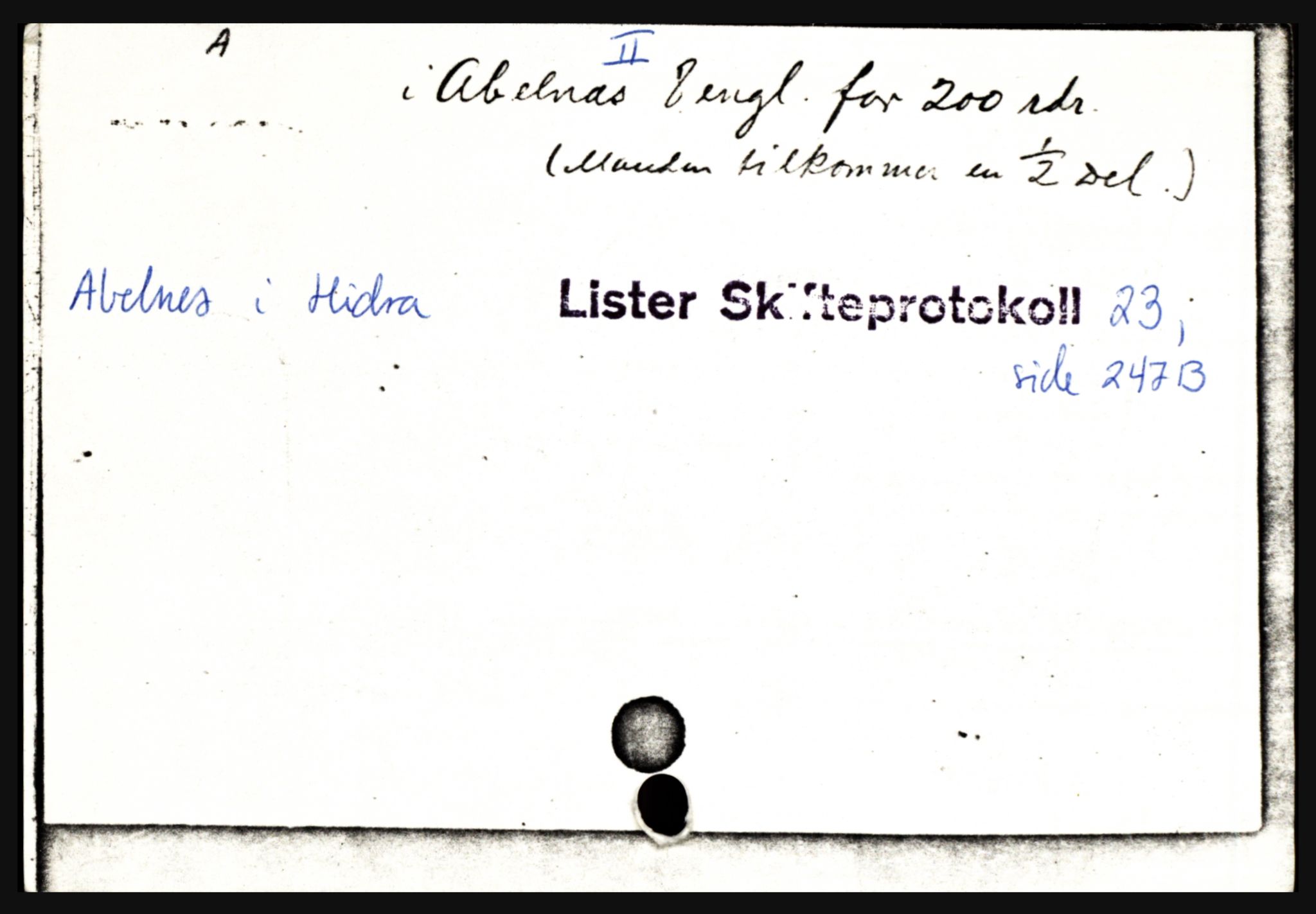 Lister sorenskriveri, AV/SAK-1221-0003/H, p. 17