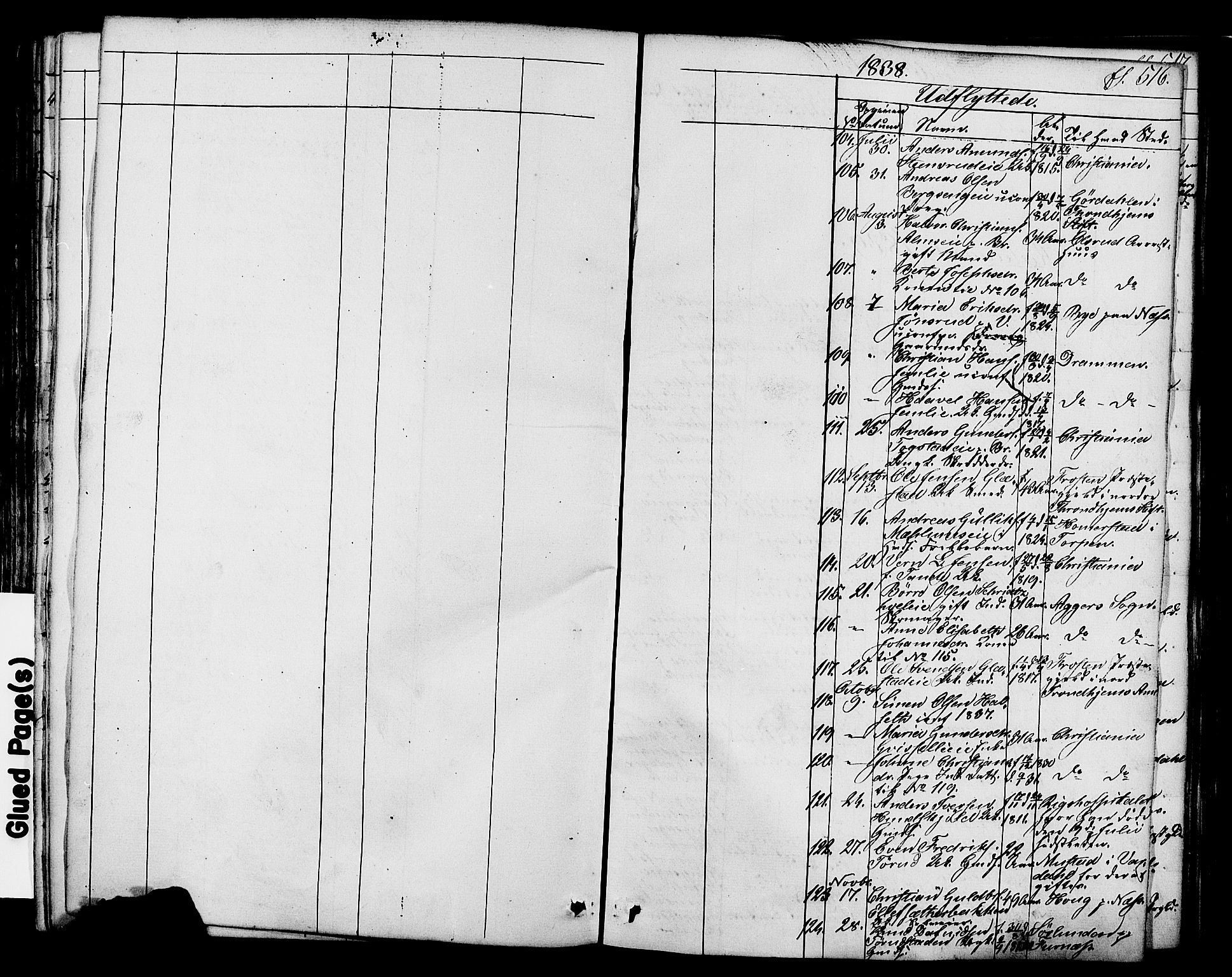 Ringsaker prestekontor, SAH/PREST-014/K/Ka/L0008: Parish register (official) no. 8, 1837-1850, p. 516