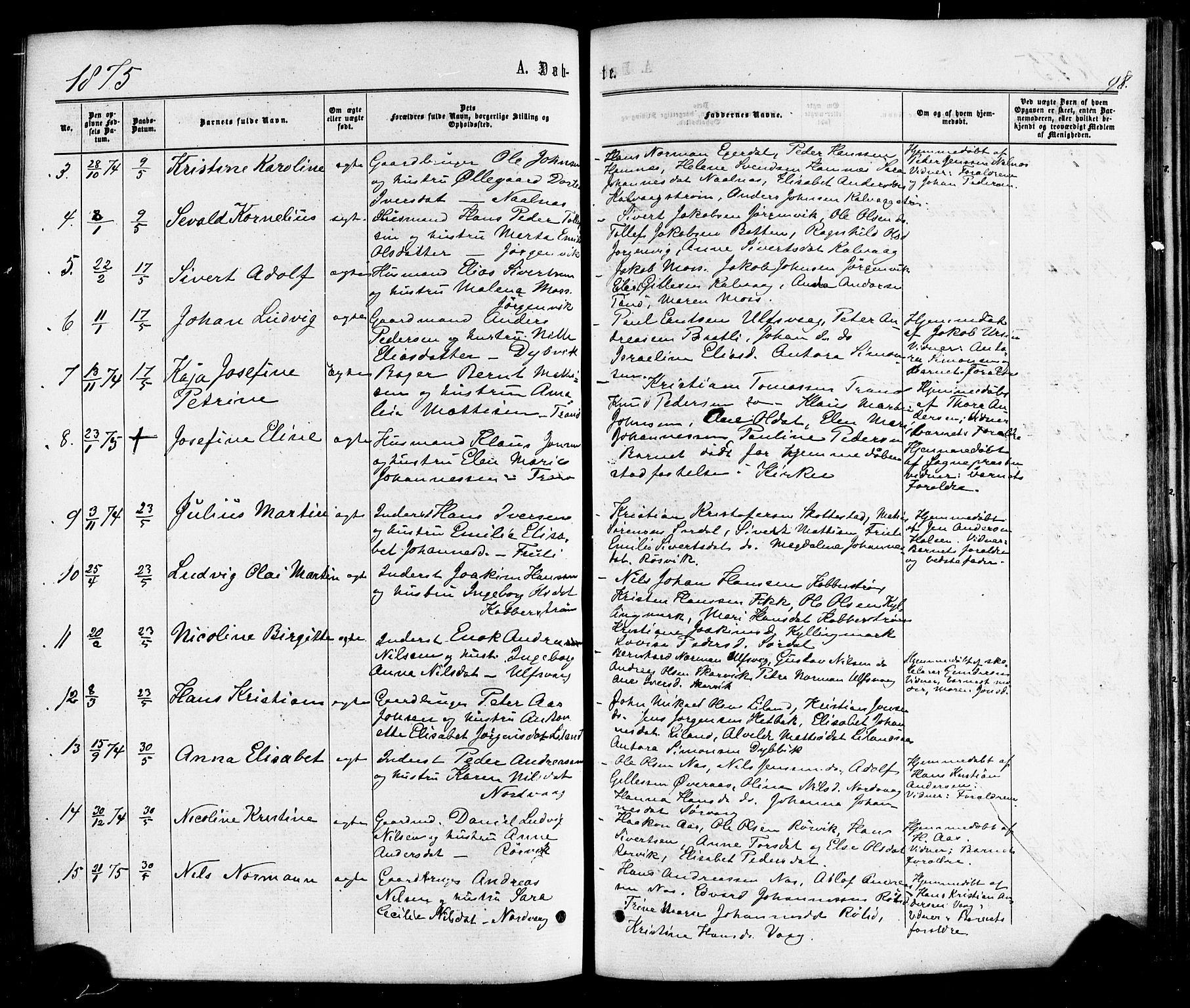 Ministerialprotokoller, klokkerbøker og fødselsregistre - Nordland, SAT/A-1459/859/L0845: Parish register (official) no. 859A05, 1863-1877, p. 98